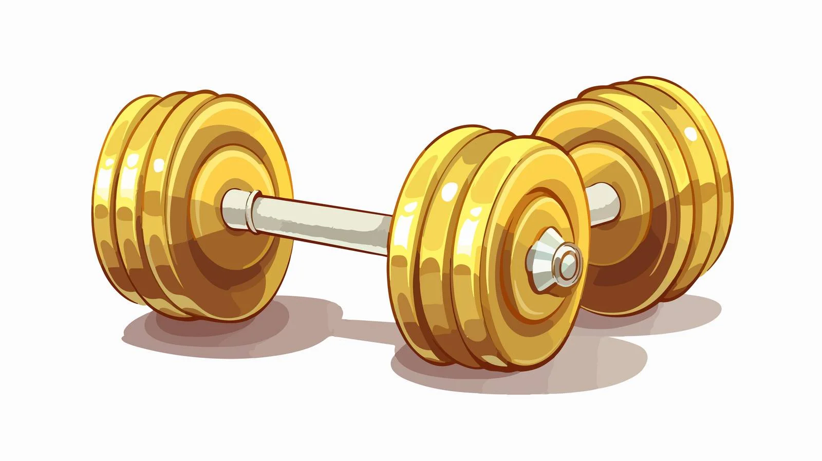 Premium Cartoon Dumbbell — free download from Dotvec