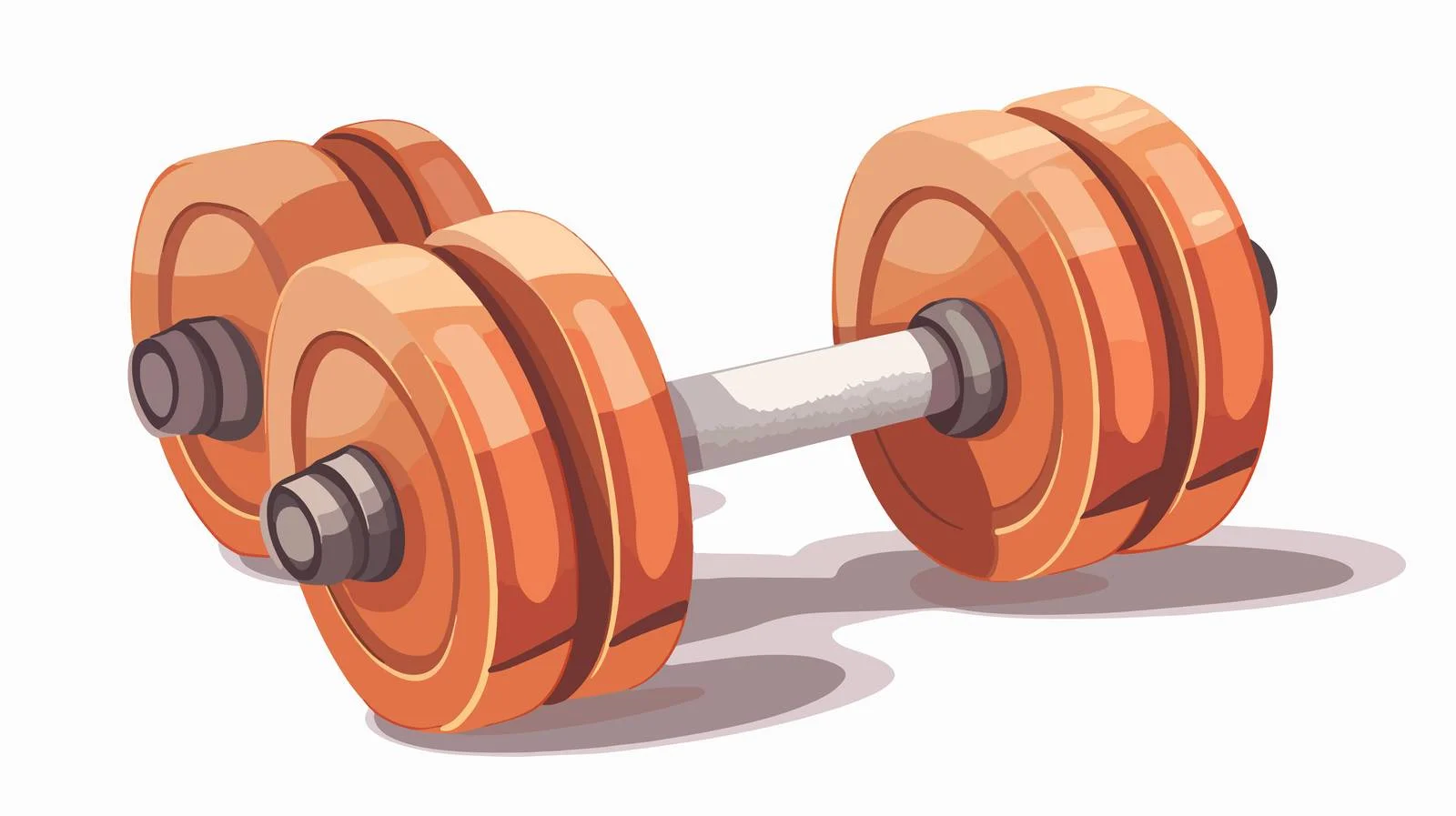 Premium Cartoon Dumbbell — free download from Dotvec
