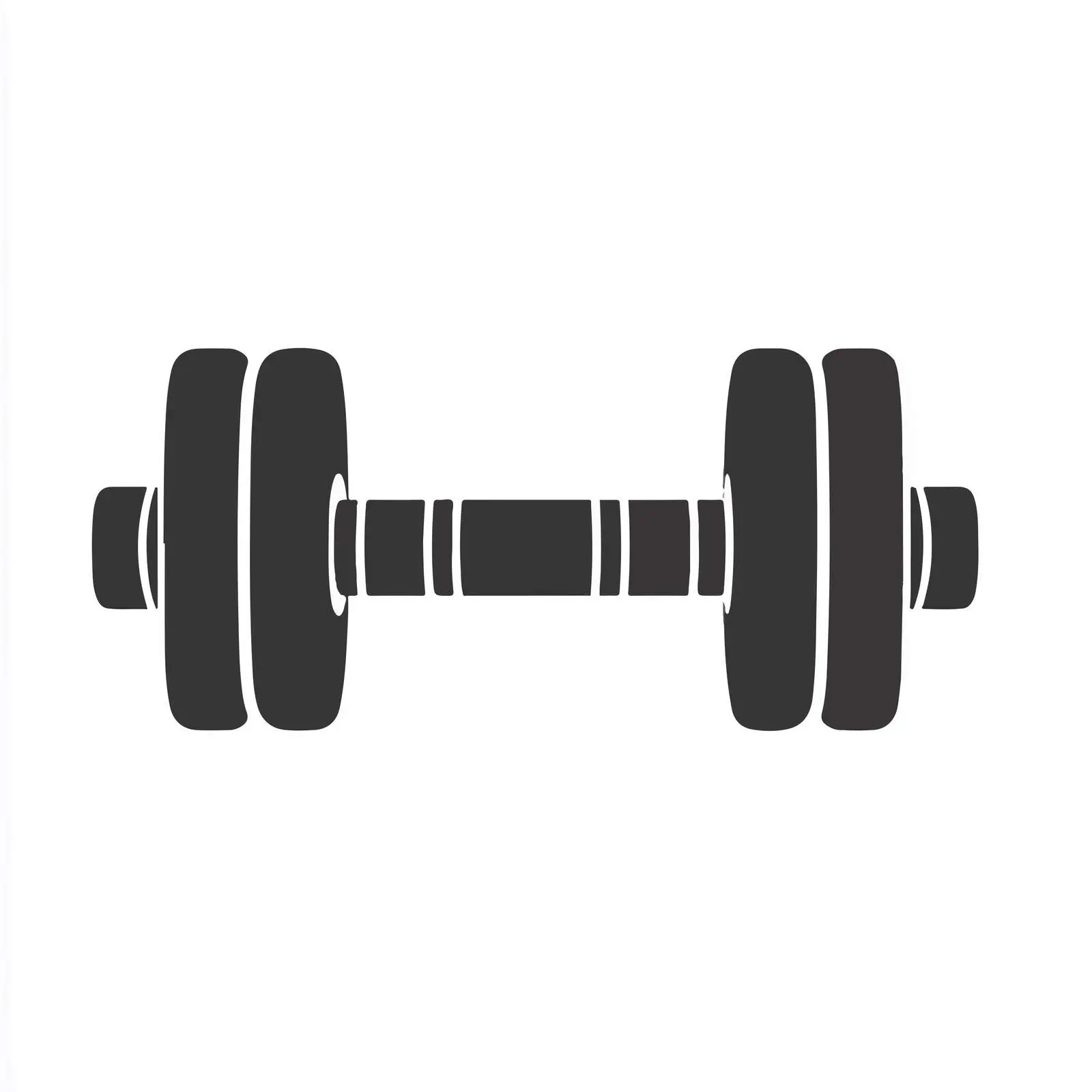 Isolated Dumbbell Vector Icon — free download from Dotvec