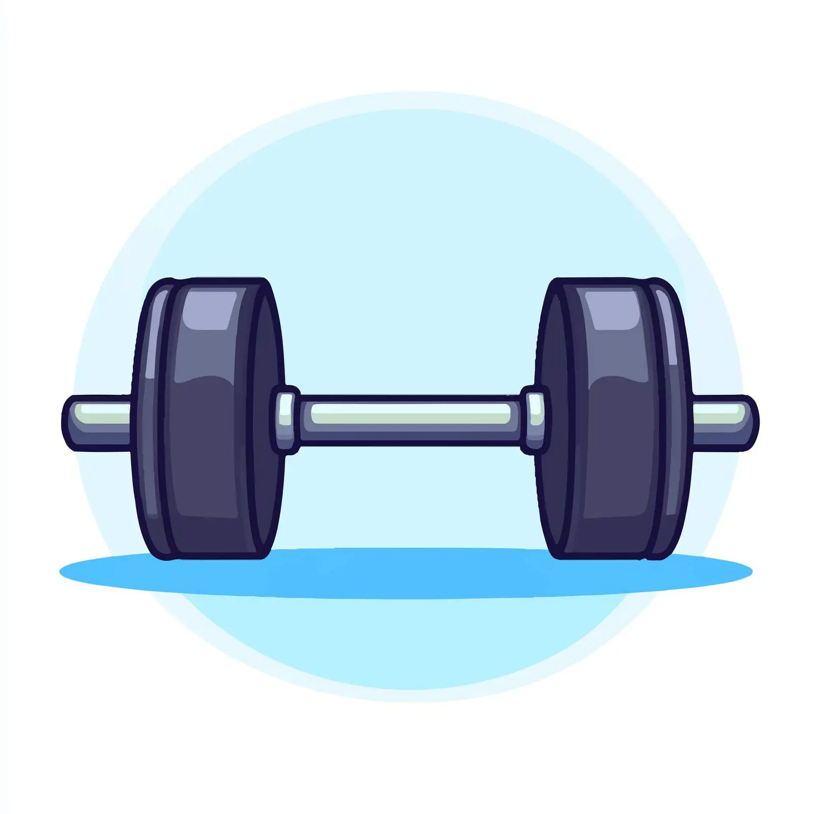 Isolated Dumbbells Vector Sports Icon — free download from Dotvec