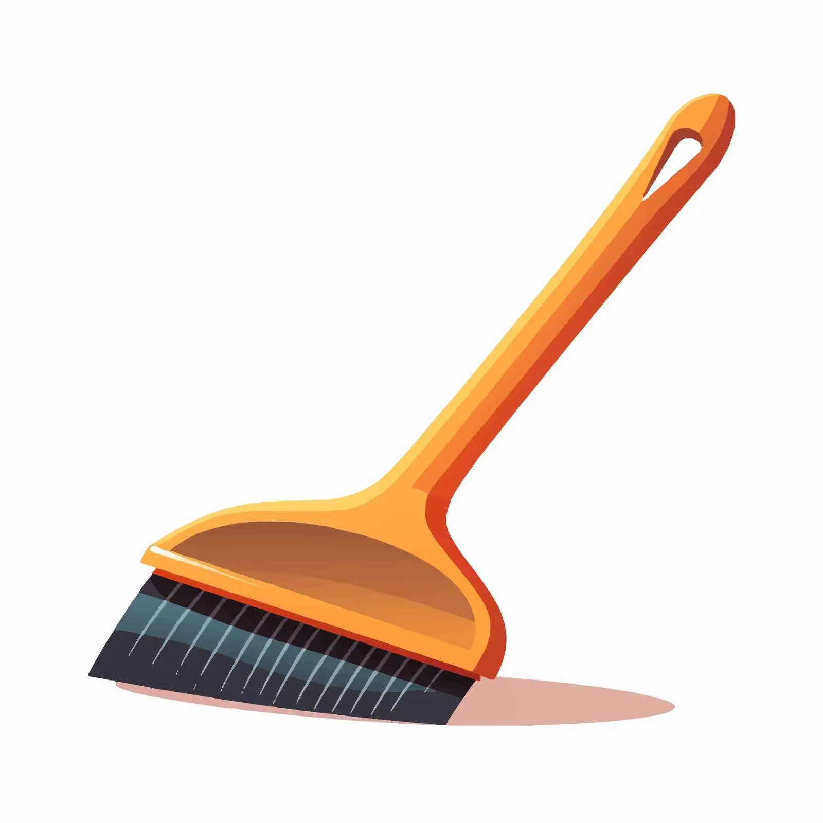 Household Dustpan with Handle for Cleaning — free download from Dotvec