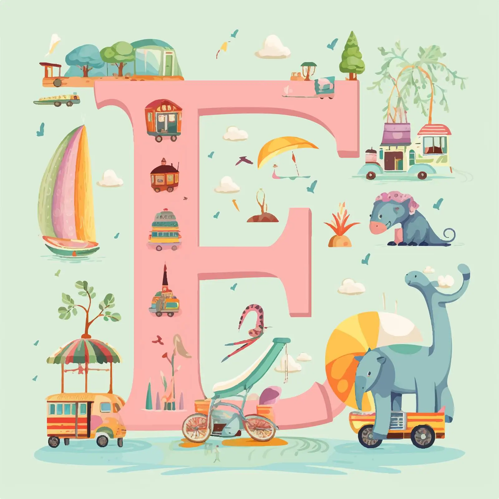 Pastel Alphabet Tracing Cards Worksheet – free learning experience image from Dotvec