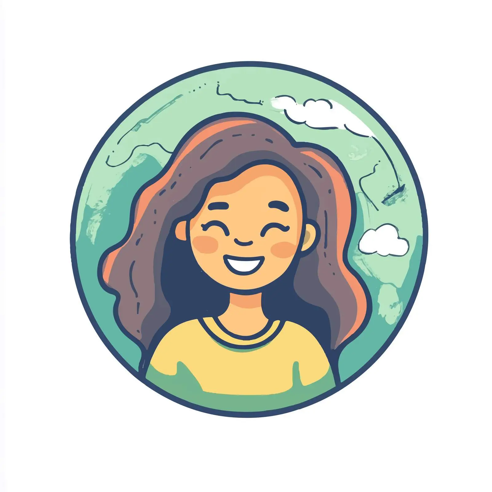 Cartoon Earth Vector Illustration — free download from Dotvec