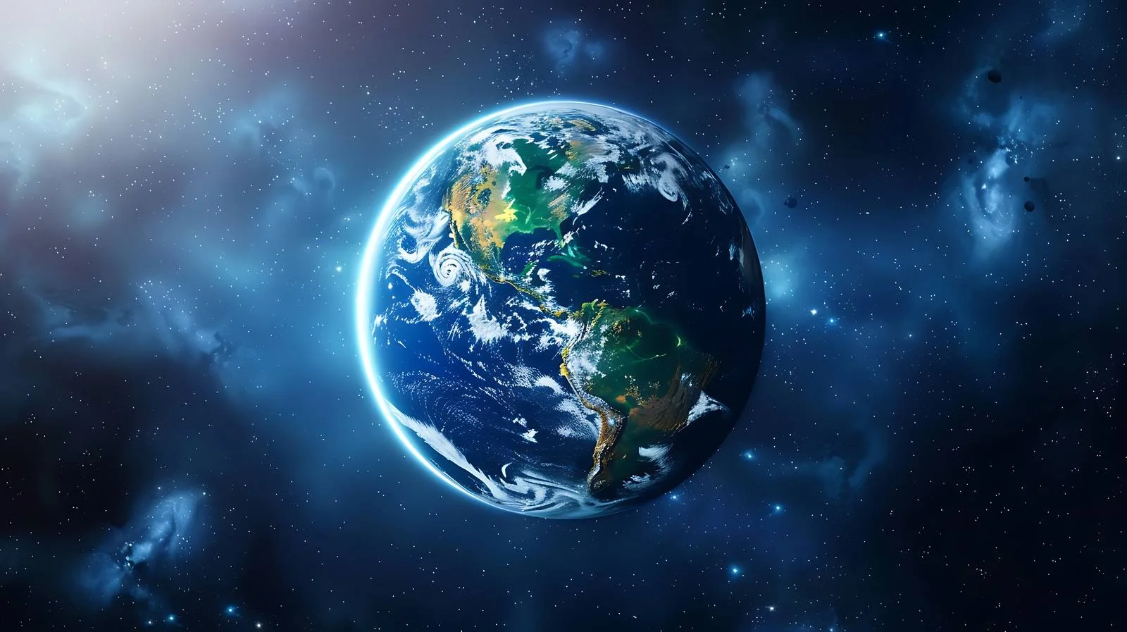 Beautiful Earth in Outer Space — free download from Dotvec