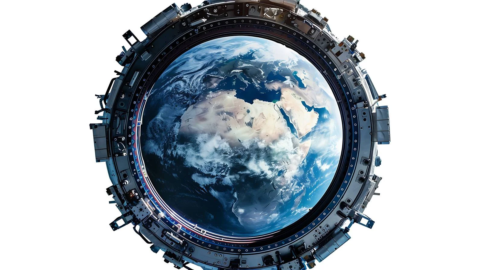 Earth Observation from ISS Porthole and Satellite — free download from Dotvec