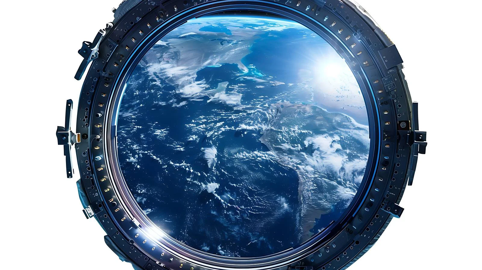 Earth Observation from ISS Porthole — free download from Dotvec