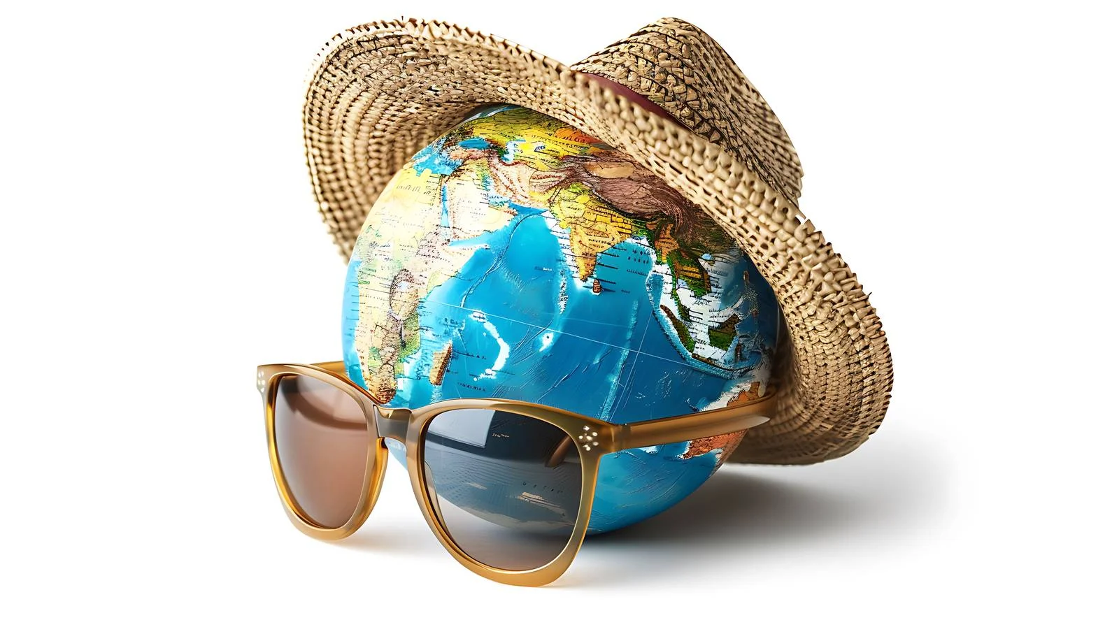 Stylish Globe In Summer Accessories — free download from Dotvec