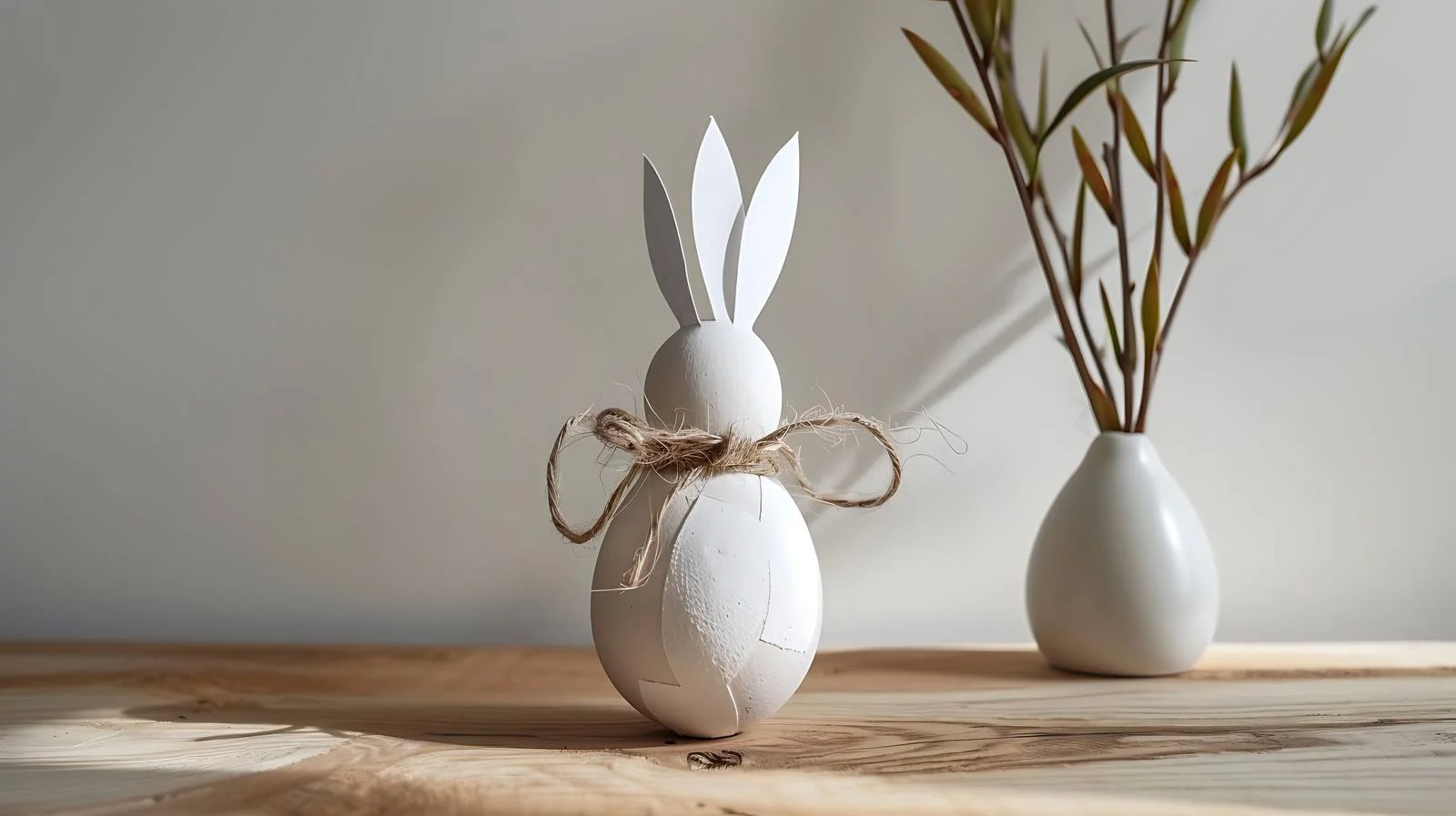 Easter Bunny Egg Wrapped in Paper — free download from Dotvec