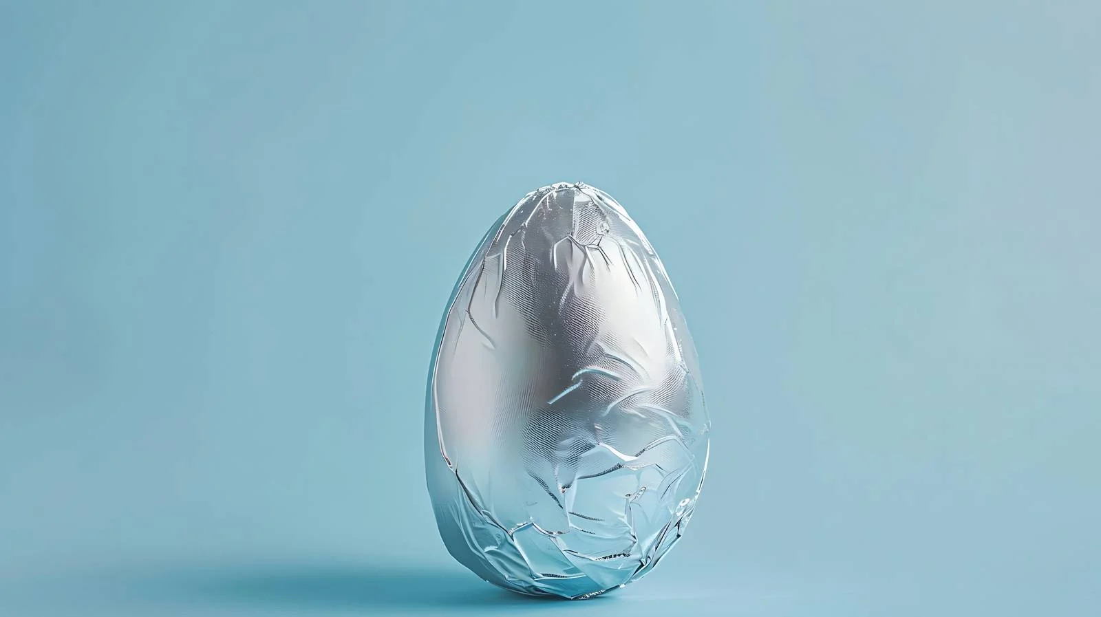 Easter Egg Silver Foil Pastel Background — free download from Dotvec