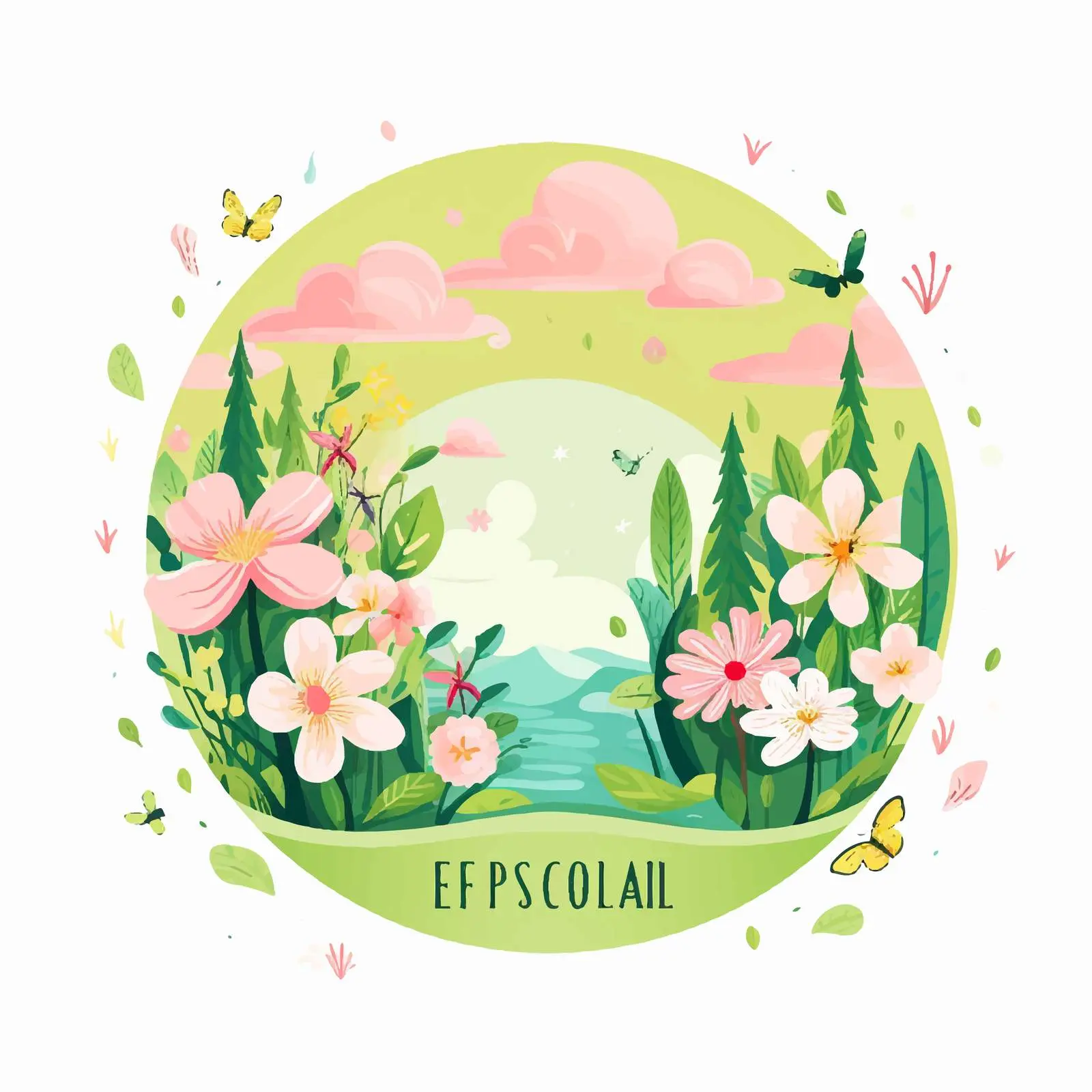 Eco-Friendly Spring Universal Use Poster Template — free download from Dotvec