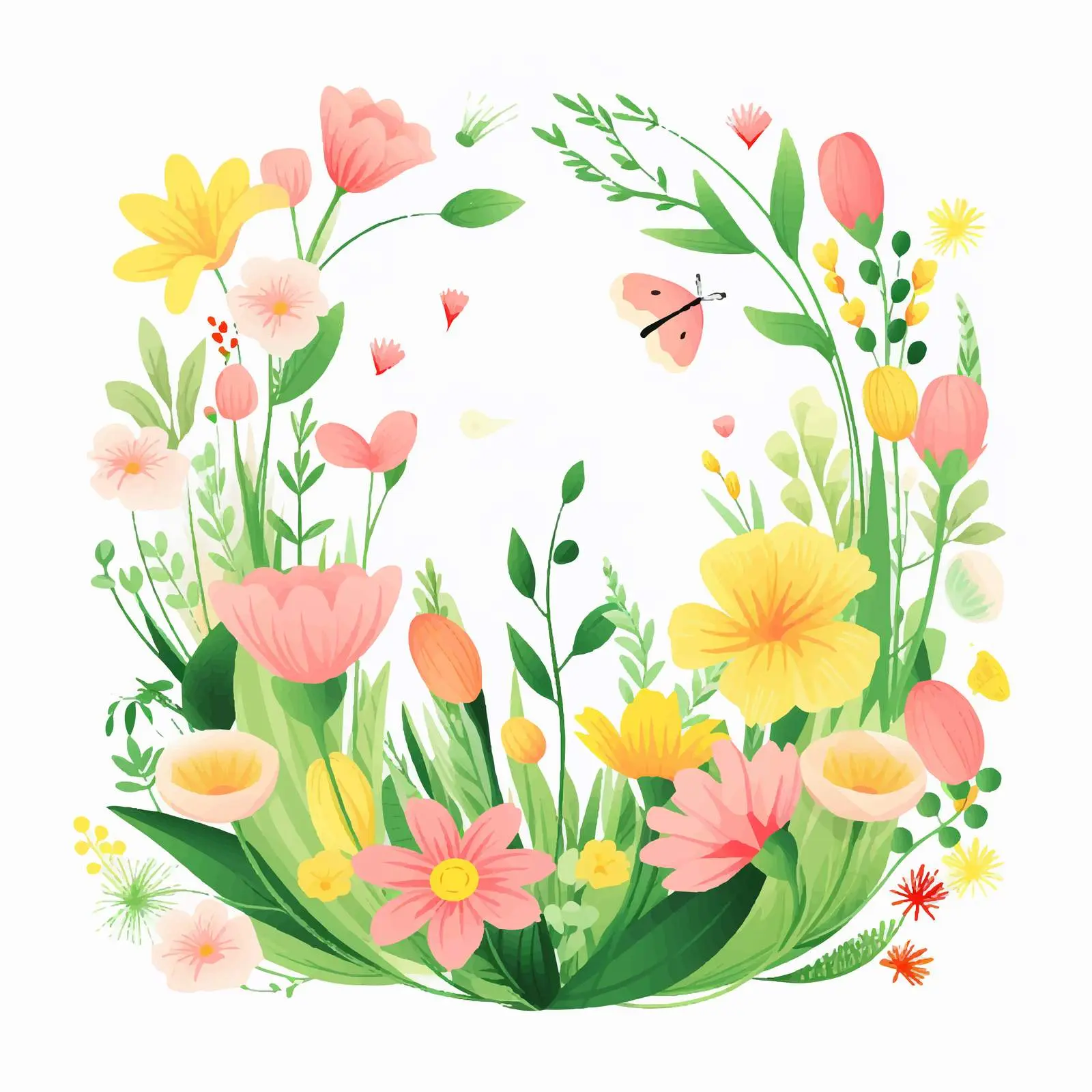 Eco-Friendly Spring Poster Template for Universal Use — free download from Dotvec