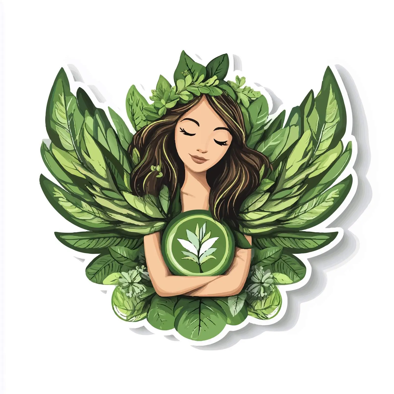 Eco-Friendly Label Sticker Design — free download from Dotvec