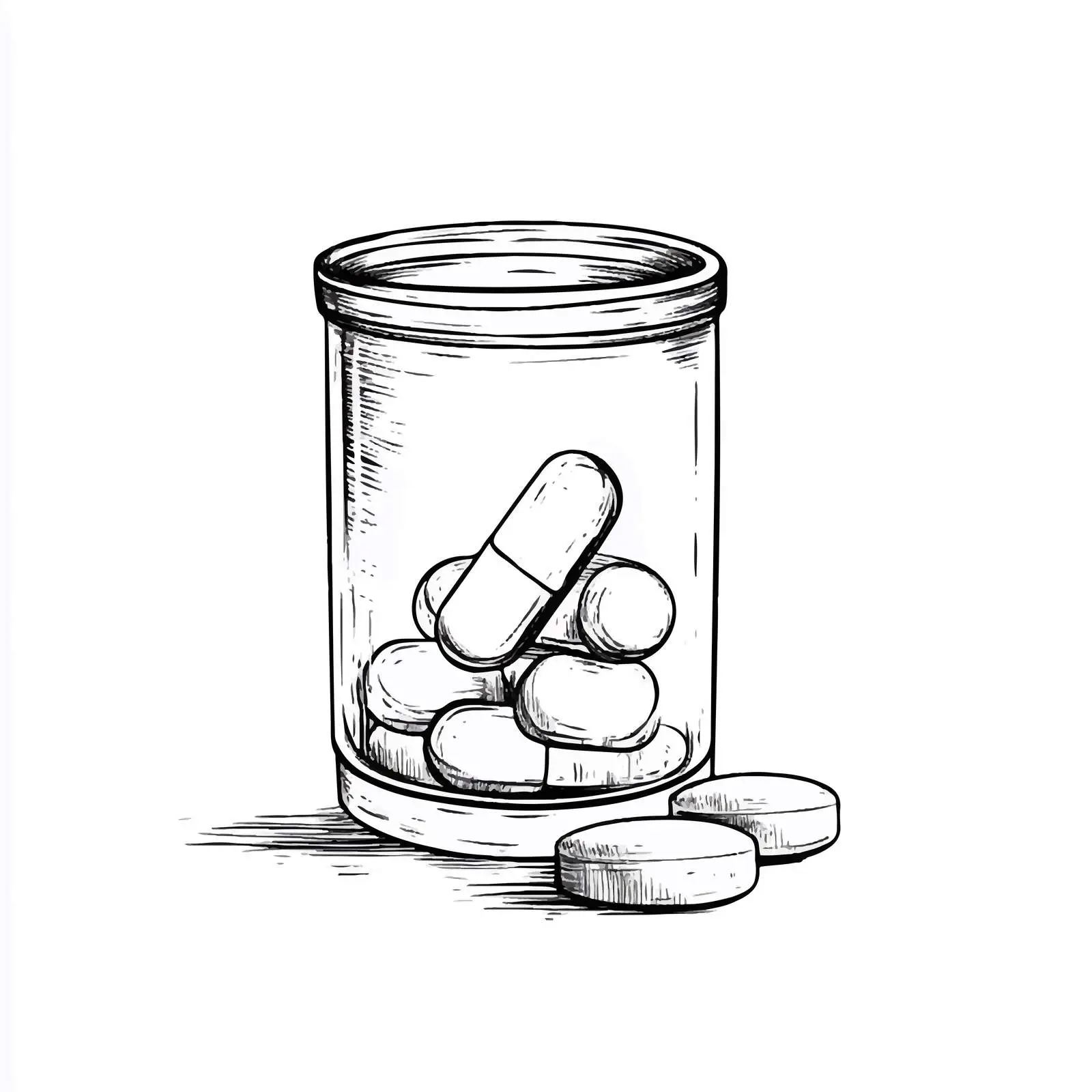 Effervescent Tablet Cartoon Vector Illustration — free download from Dotvec