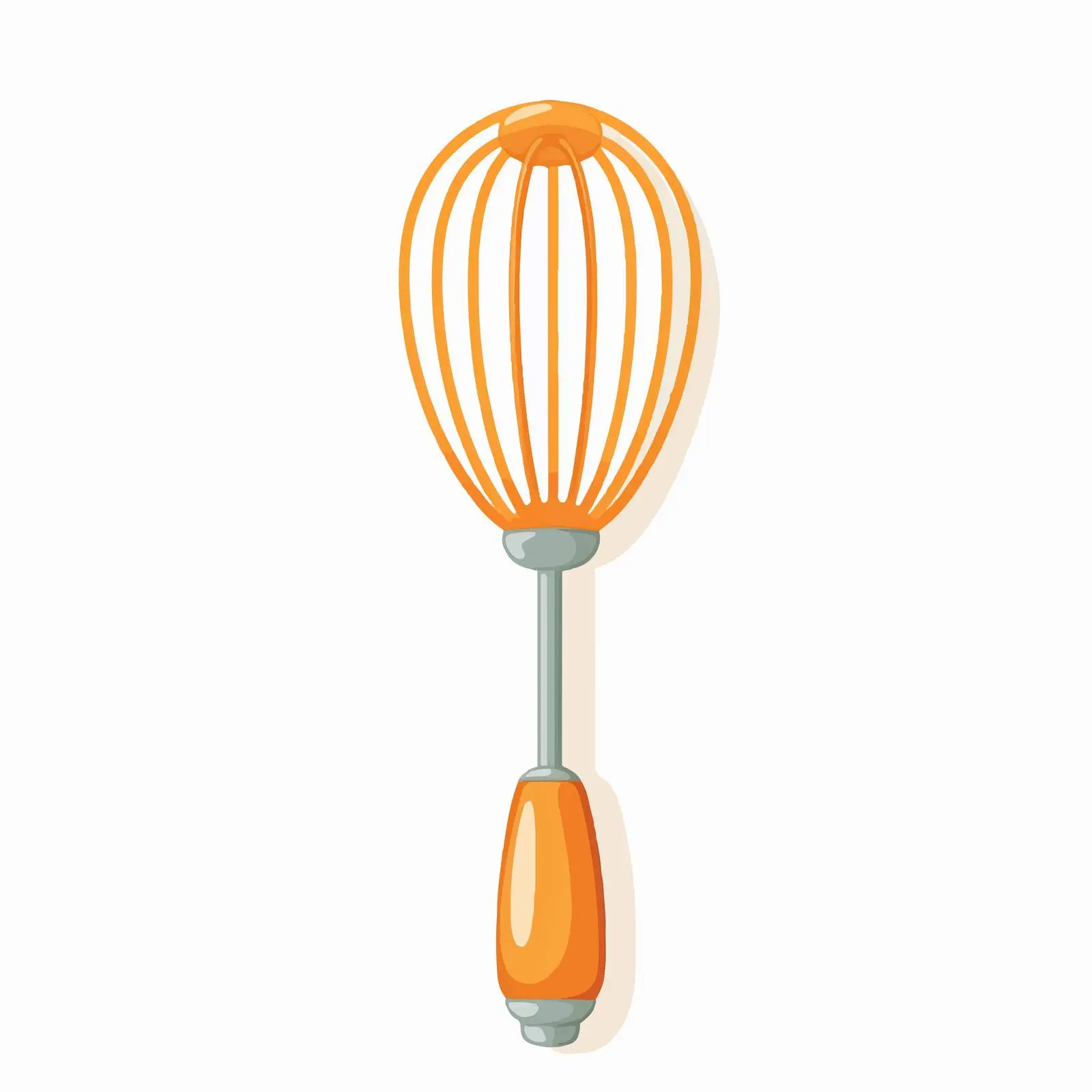 Egg Beater Vector Illustration on White Background – free illustration clipart image from Dotvec