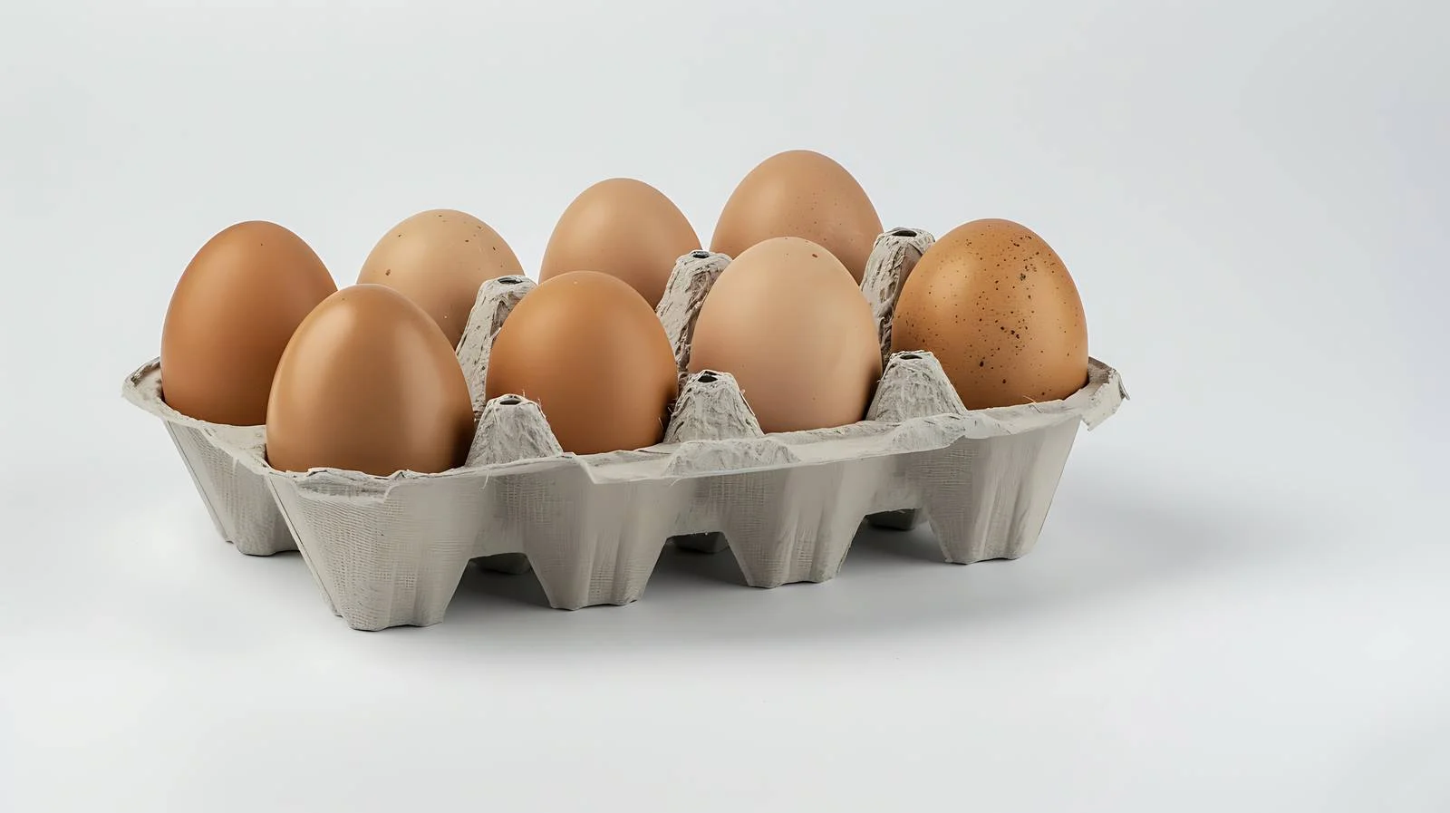 Egg Carton on White Background — free download from Dotvec