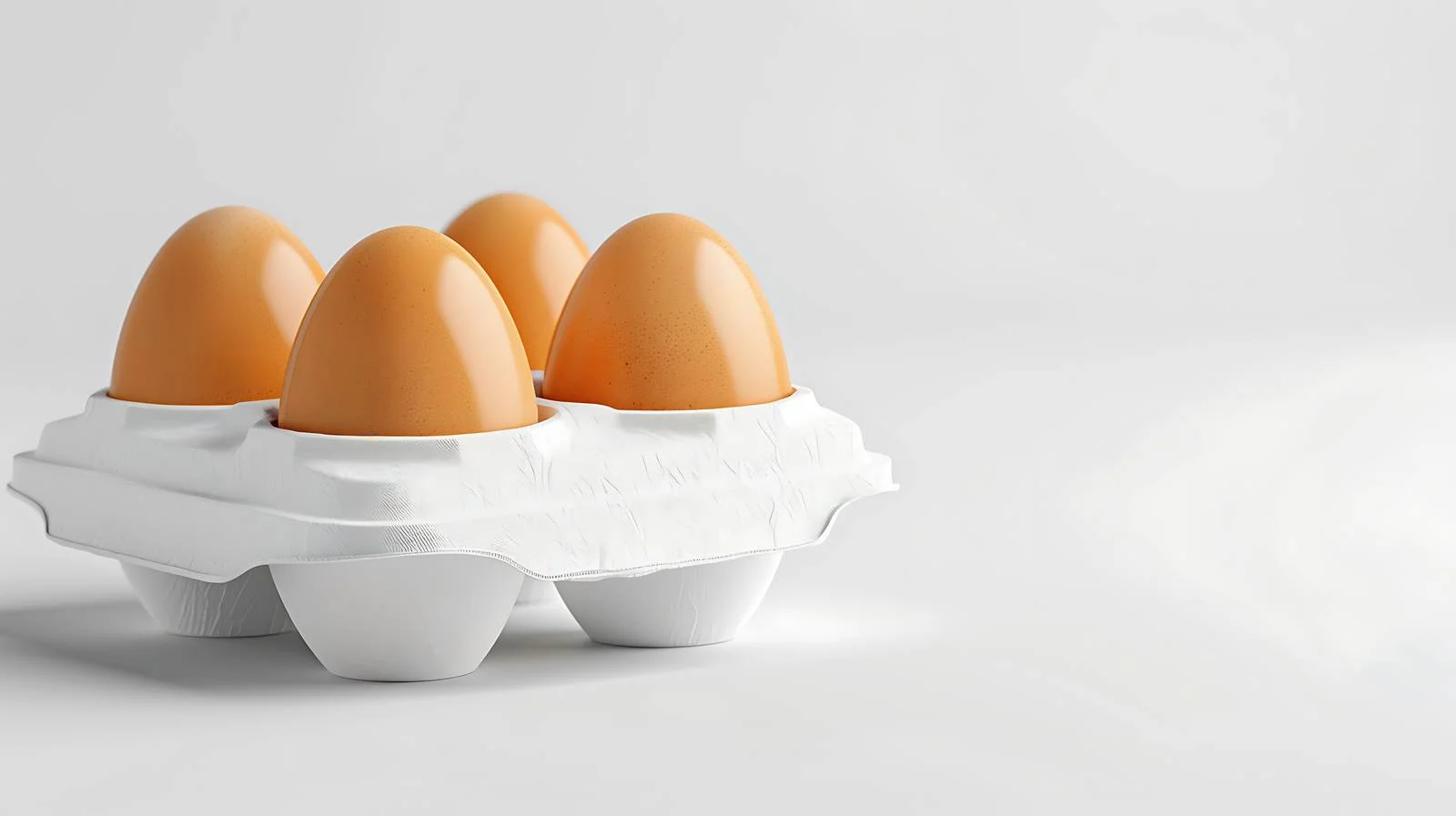 Clean Egg Packaging on White Background — free download from Dotvec