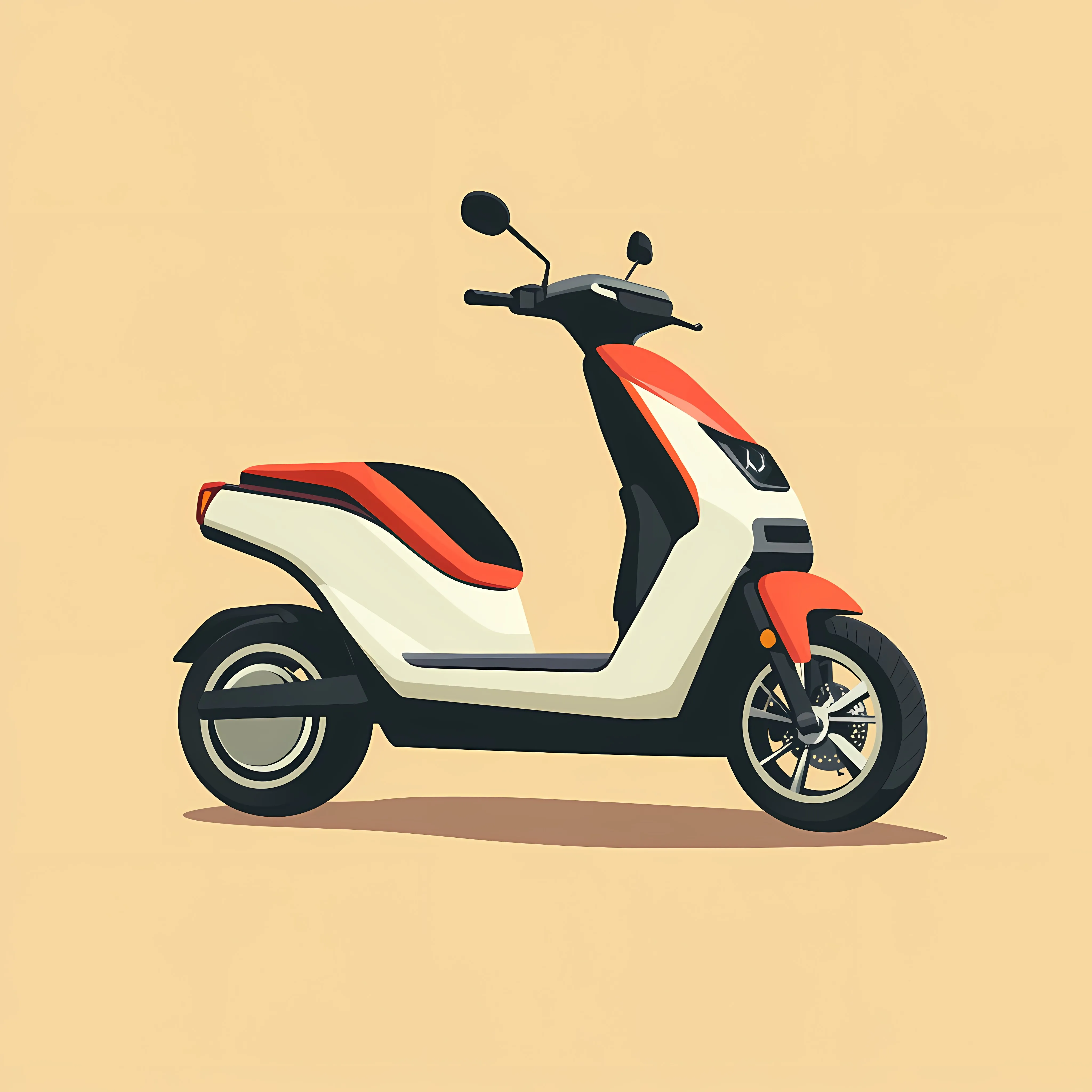 Electric Gyroscooter Flat Vector Illustration — free download from Dotvec