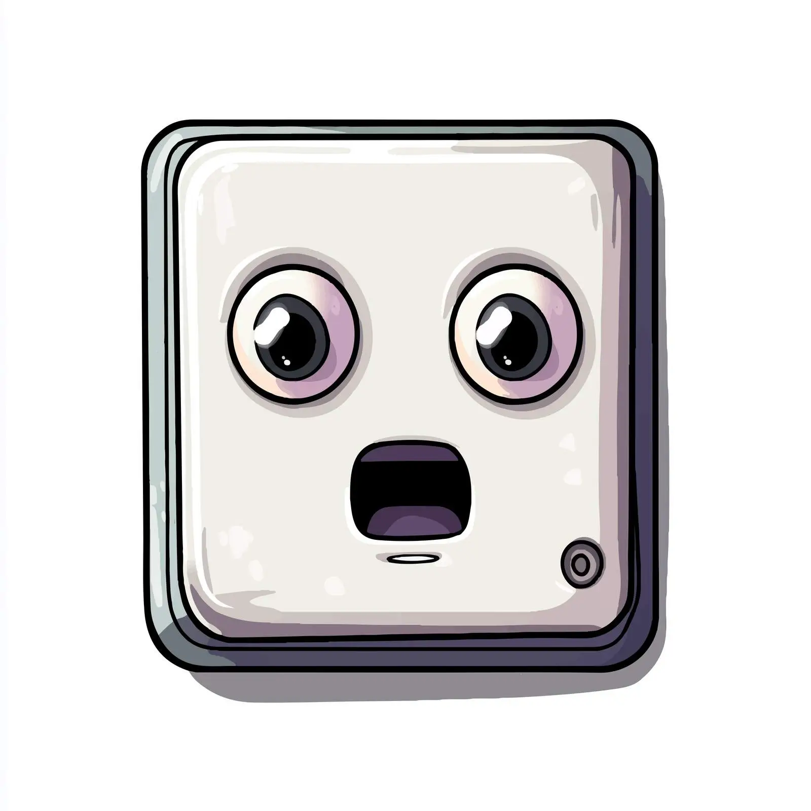 Hand-Drawn Cartoon Electric Socket Vector – free wiring image from Dotvec