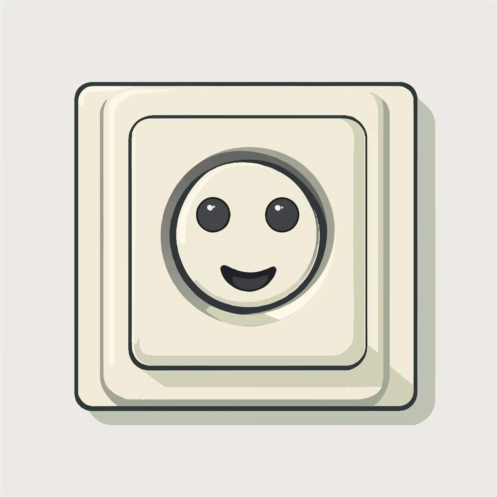 Isolated Electric Socket Vector on White Background — free download from Dotvec