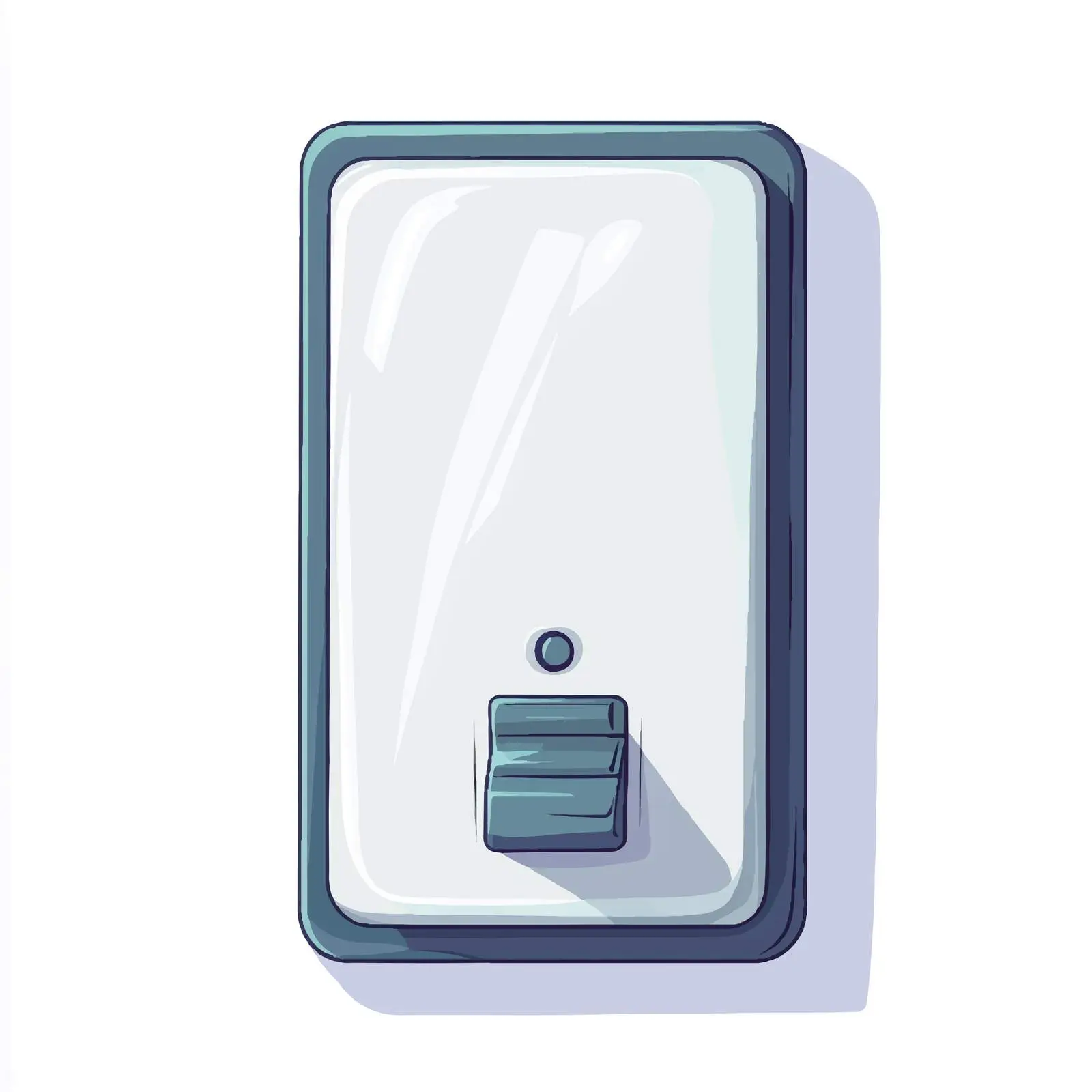 Hand-Drawn Cartoon Electric Switch Vector Illustration — free download from Dotvec