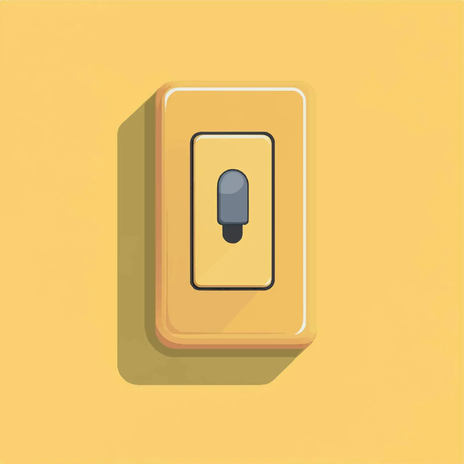 Flat Vector Illustration of Electric Switch — free download from Dotvec