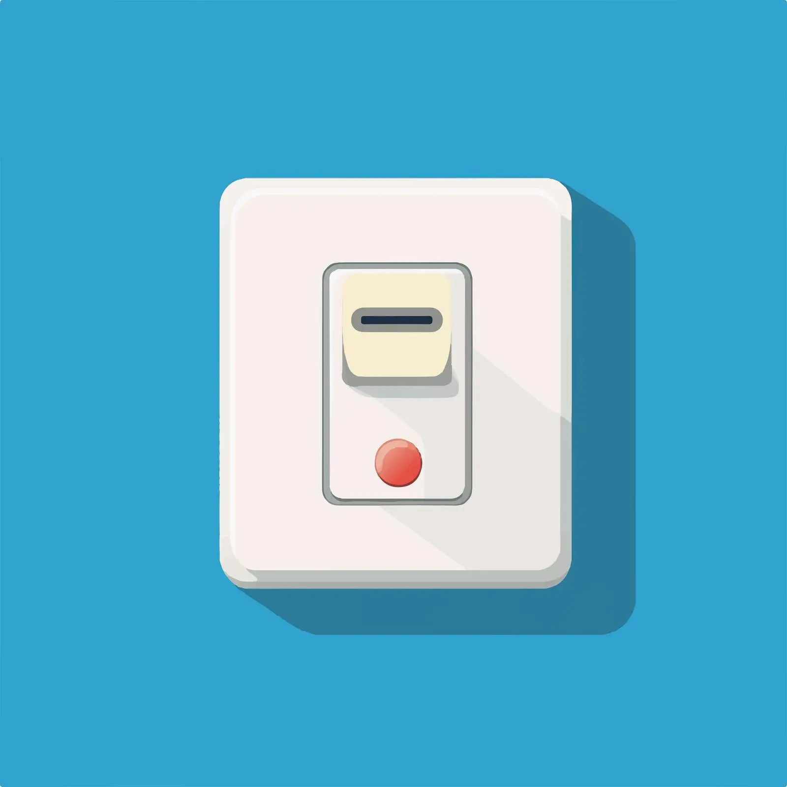 Flat Vector Electric Switch Illustration — free download from Dotvec