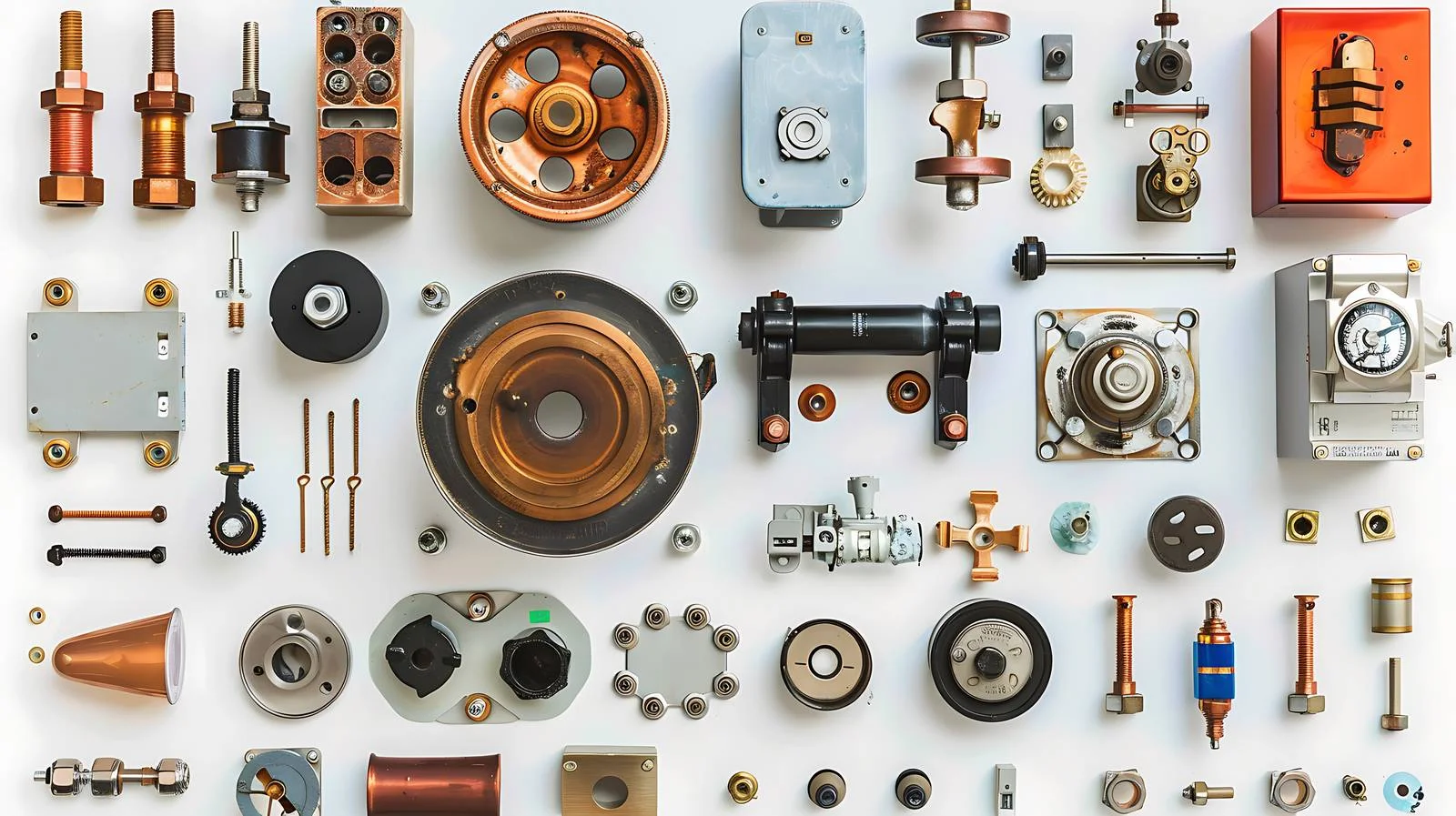 Professional Electrical Equipment on White Background — free download from Dotvec