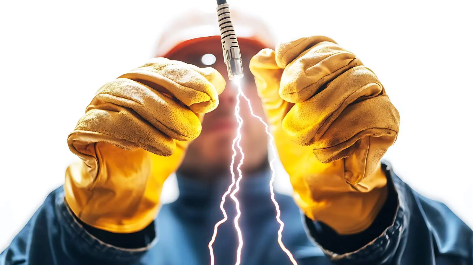 Electricians Handling Cables in Insulating Gloves — free download from Dotvec