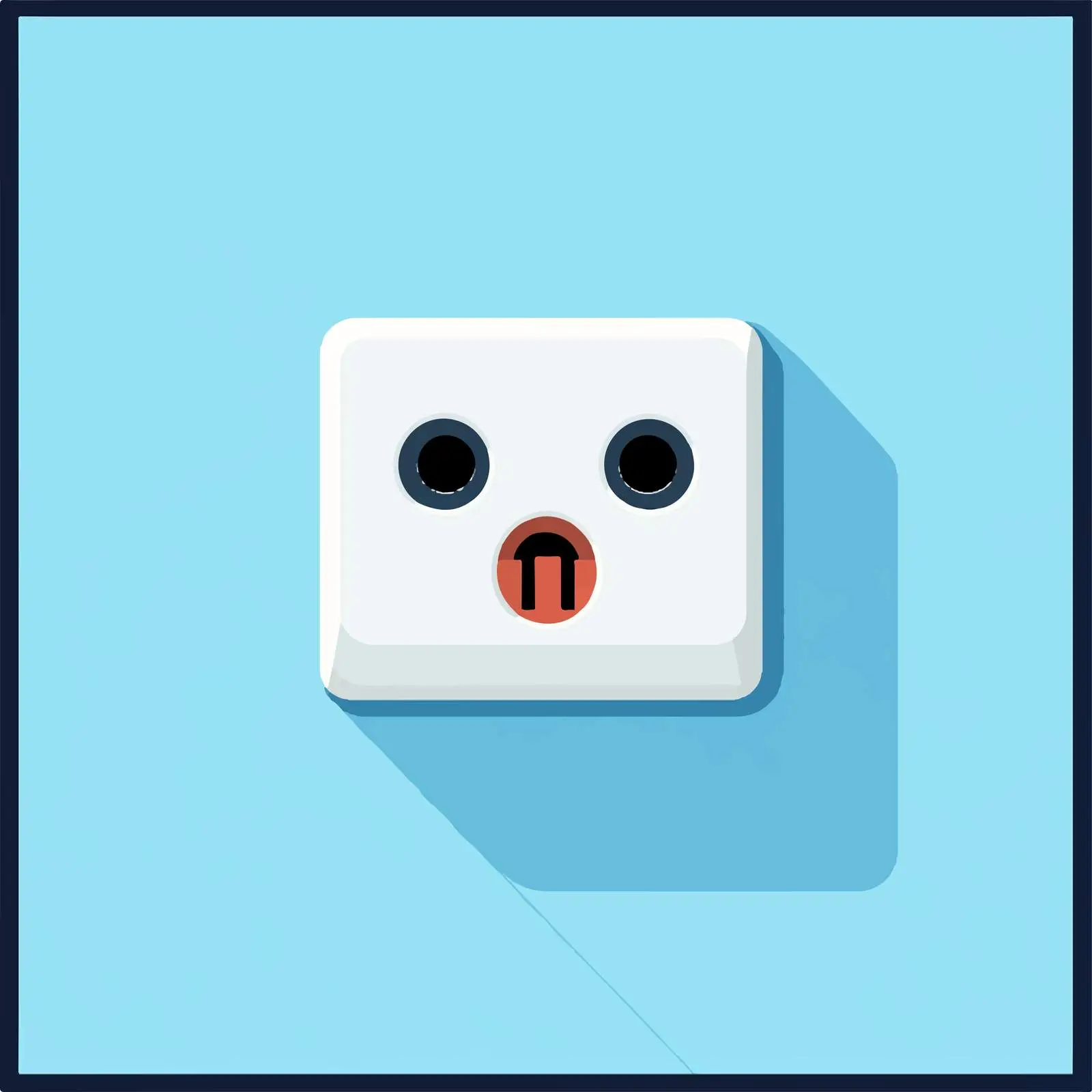 Flat Vector Illustration of Electronic Plug and Socket — free download from Dotvec