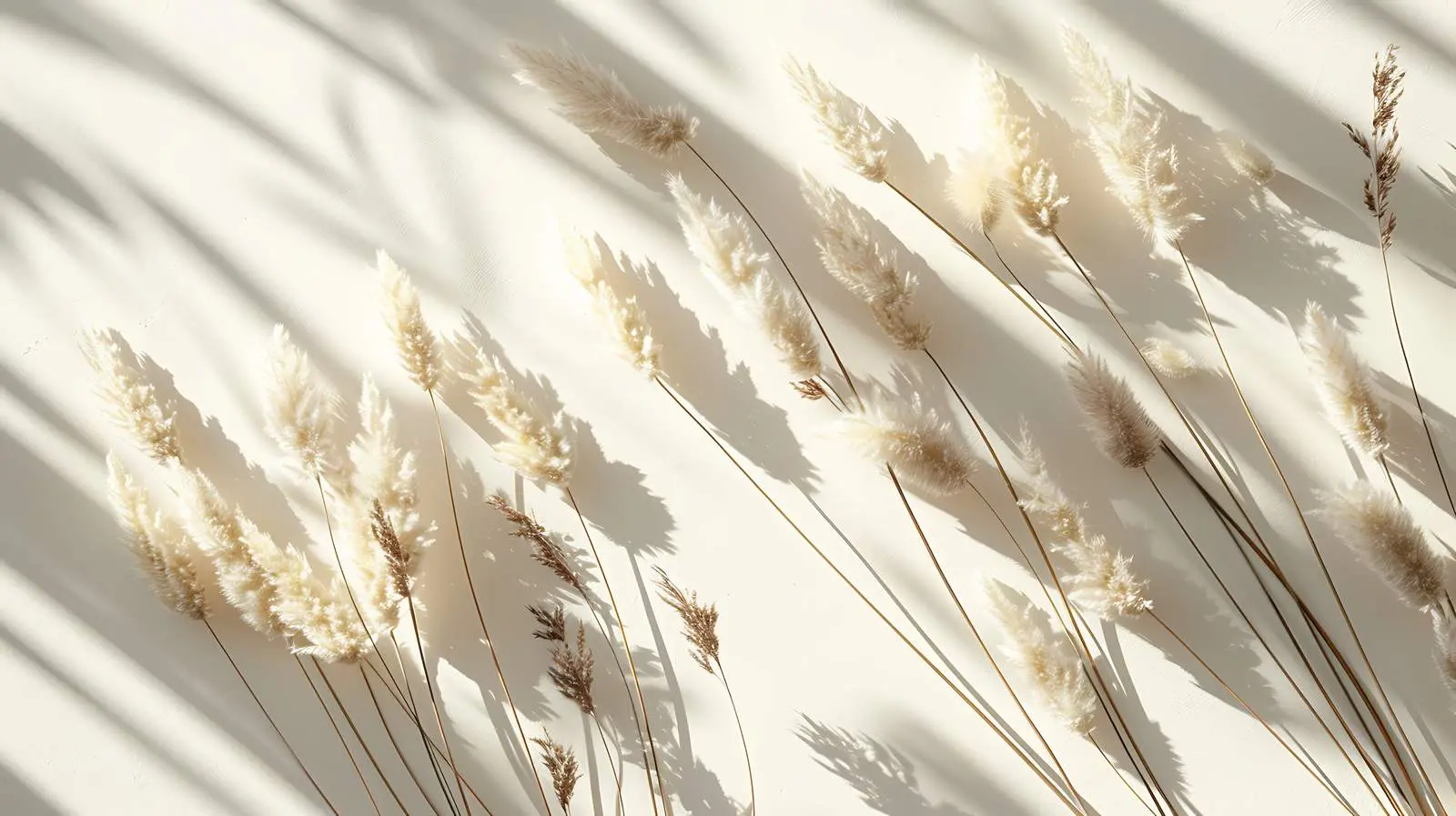 Elegant Dried Rabbit Tail and Pampas Grass Stems – free dried grass image from Dotvec