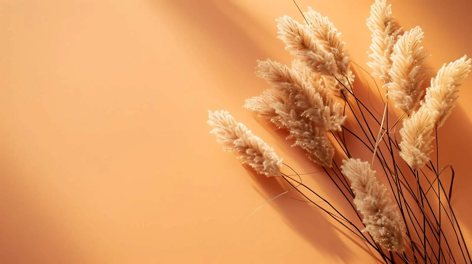 Dried Rabbit Tail Grass in Sunlight — free download from Dotvec