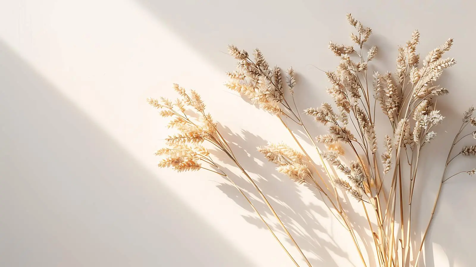 Elegant Rye Wheat Ears in Sunlight Shadows — free download from Dotvec