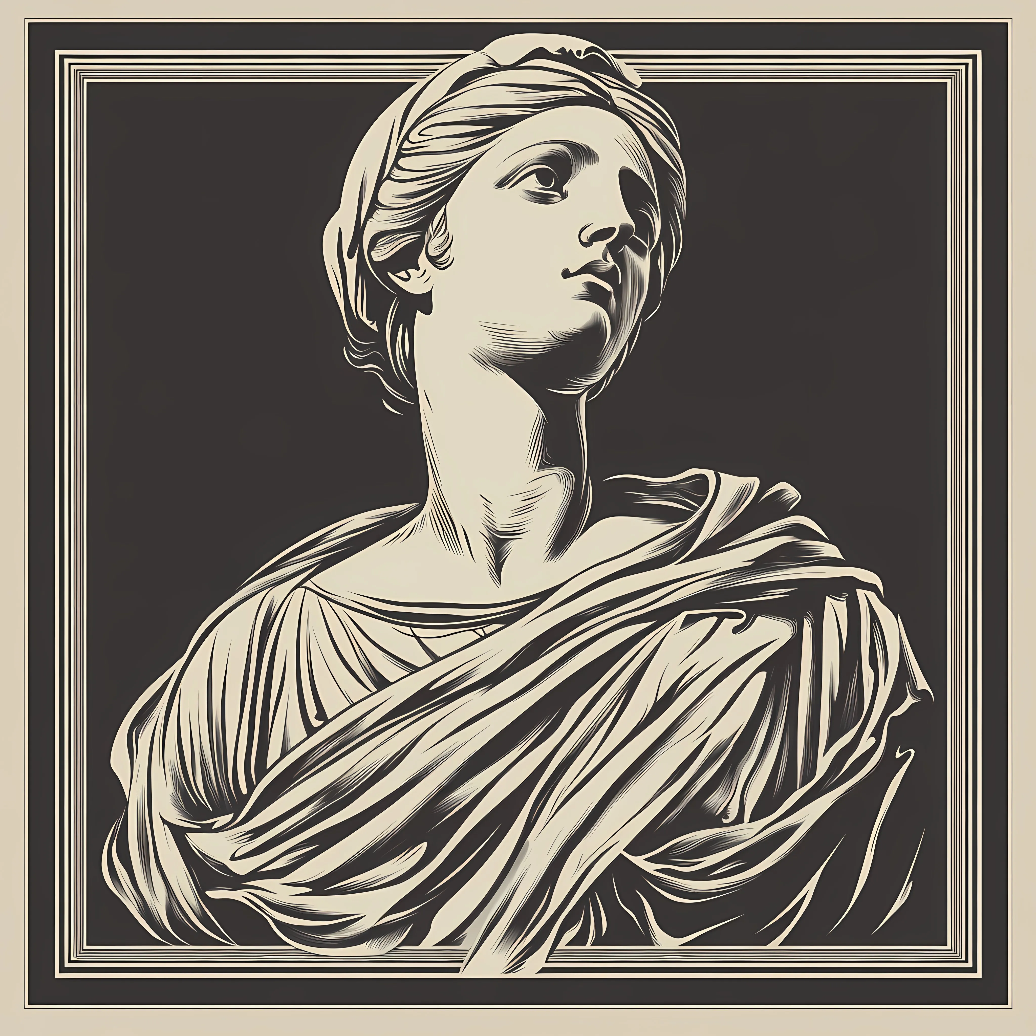 Elegant Antique Sculpture Symbolizing Christianity — free download from Dotvec