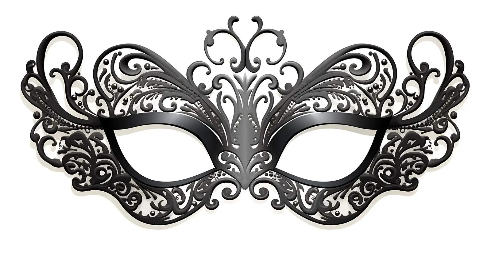 Exquisite Lace Masquerade Carnival Mask — free download from Dotvec
