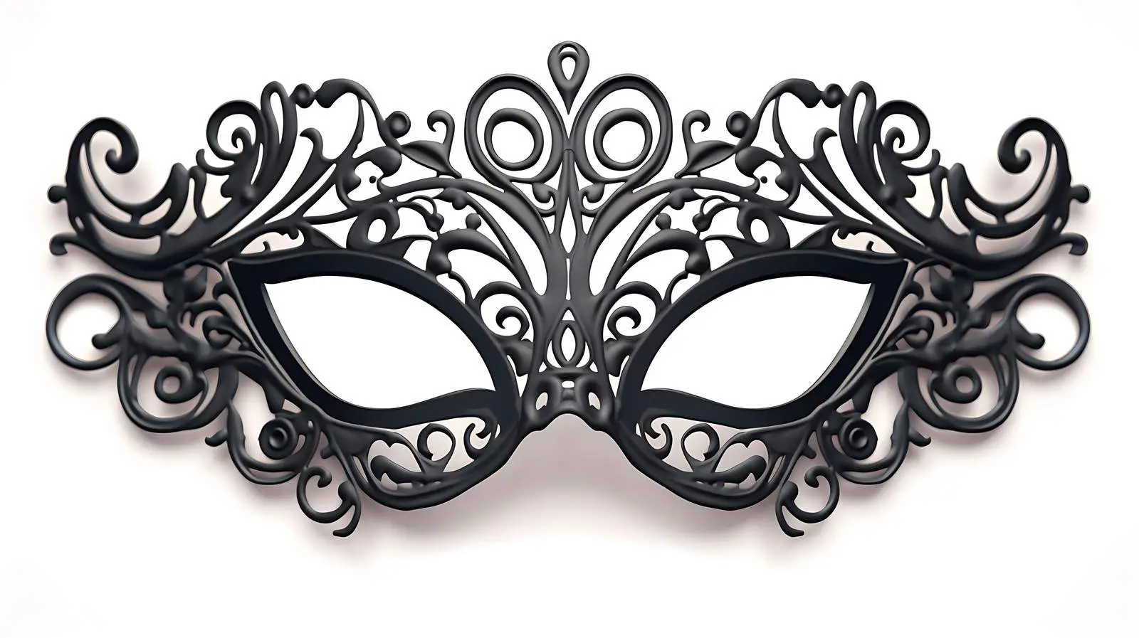 Elegant Lace Masquerade Mask — free download from Dotvec