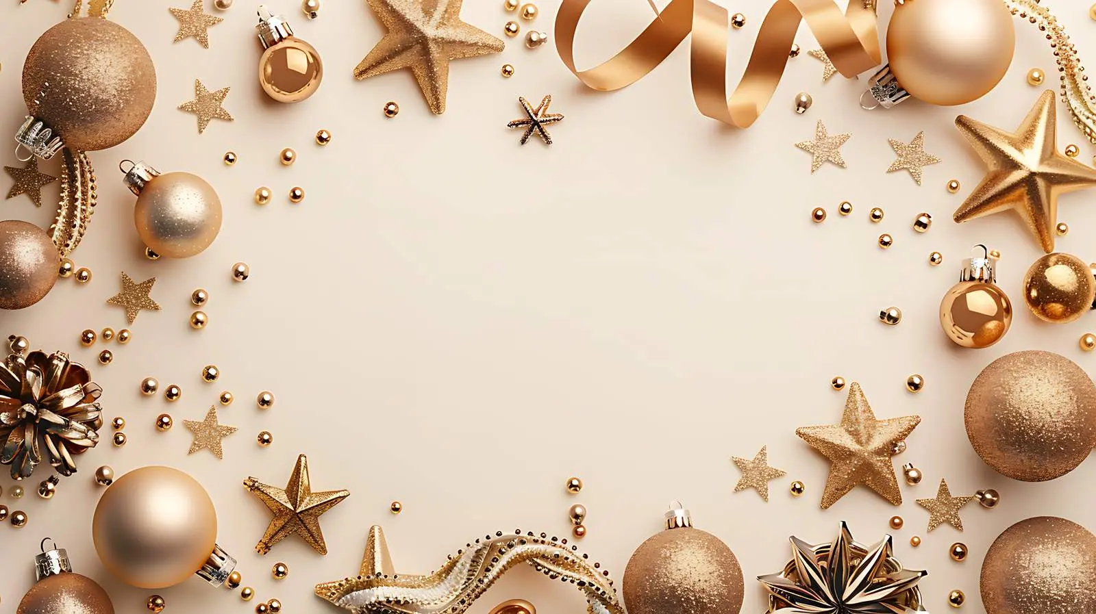 Elegant Christmas Mockup Frame with Blank Space — free download from Dotvec