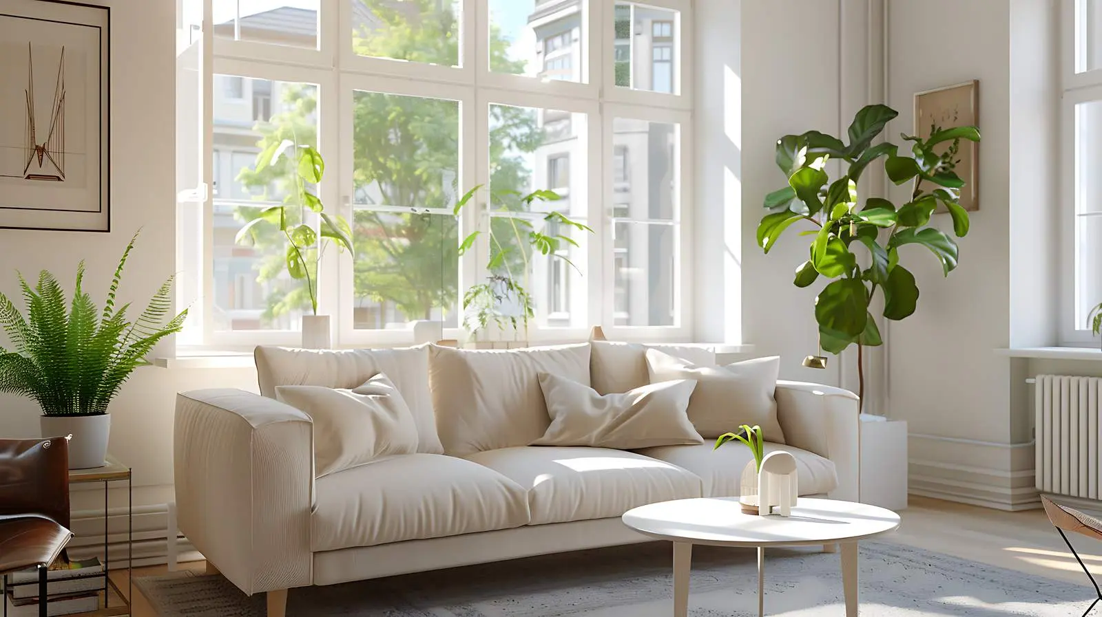 Elegant Scandinavian Hygge Style Living Room — free download from Dotvec