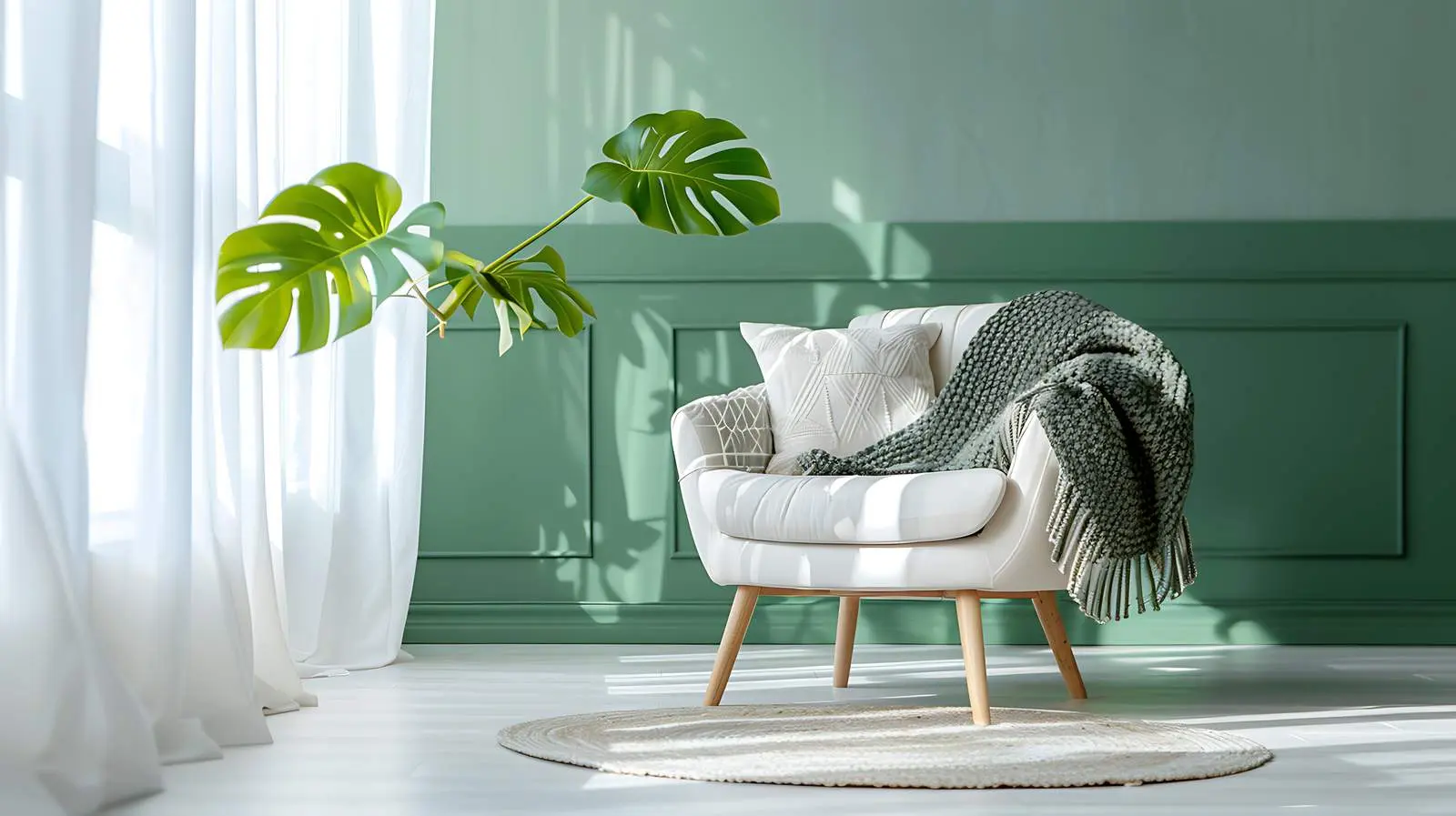 Stylish Scandinavian Hygge Living Room Interior — free download from Dotvec