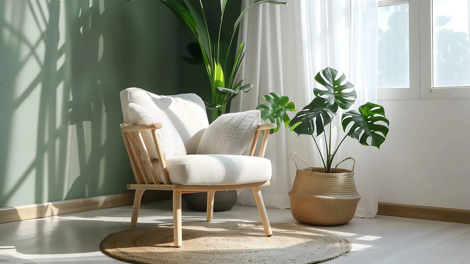 Stylish Scandinavian Hygge Living Room Interior — free download from Dotvec