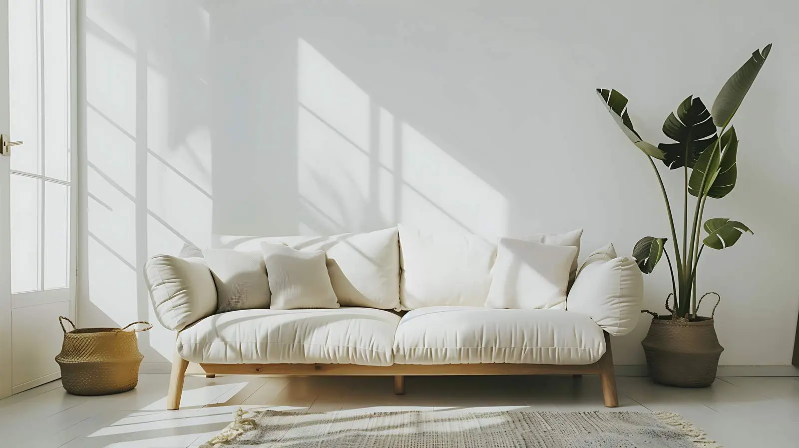 Elegant Scandinavian Hygge Living Room Interior — free download from Dotvec