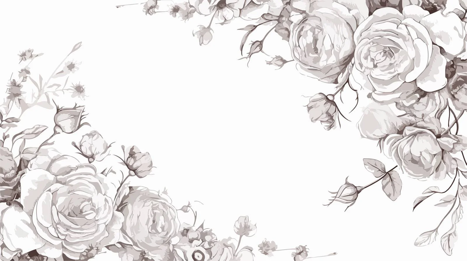 Chic Wedding RSVP and Thank You Card — free download from Dotvec