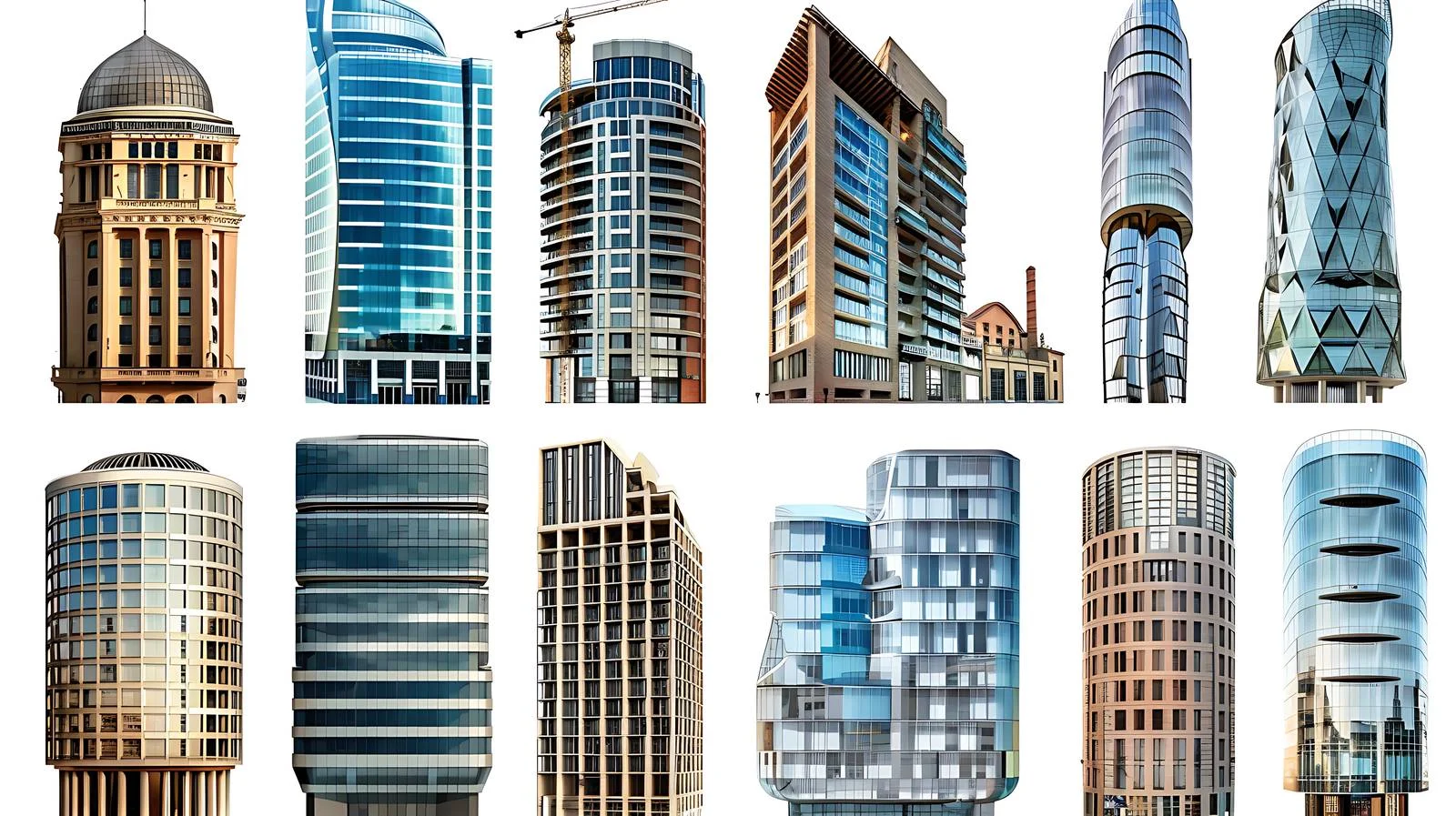 Modern Building in Barcelona City — free download from Dotvec