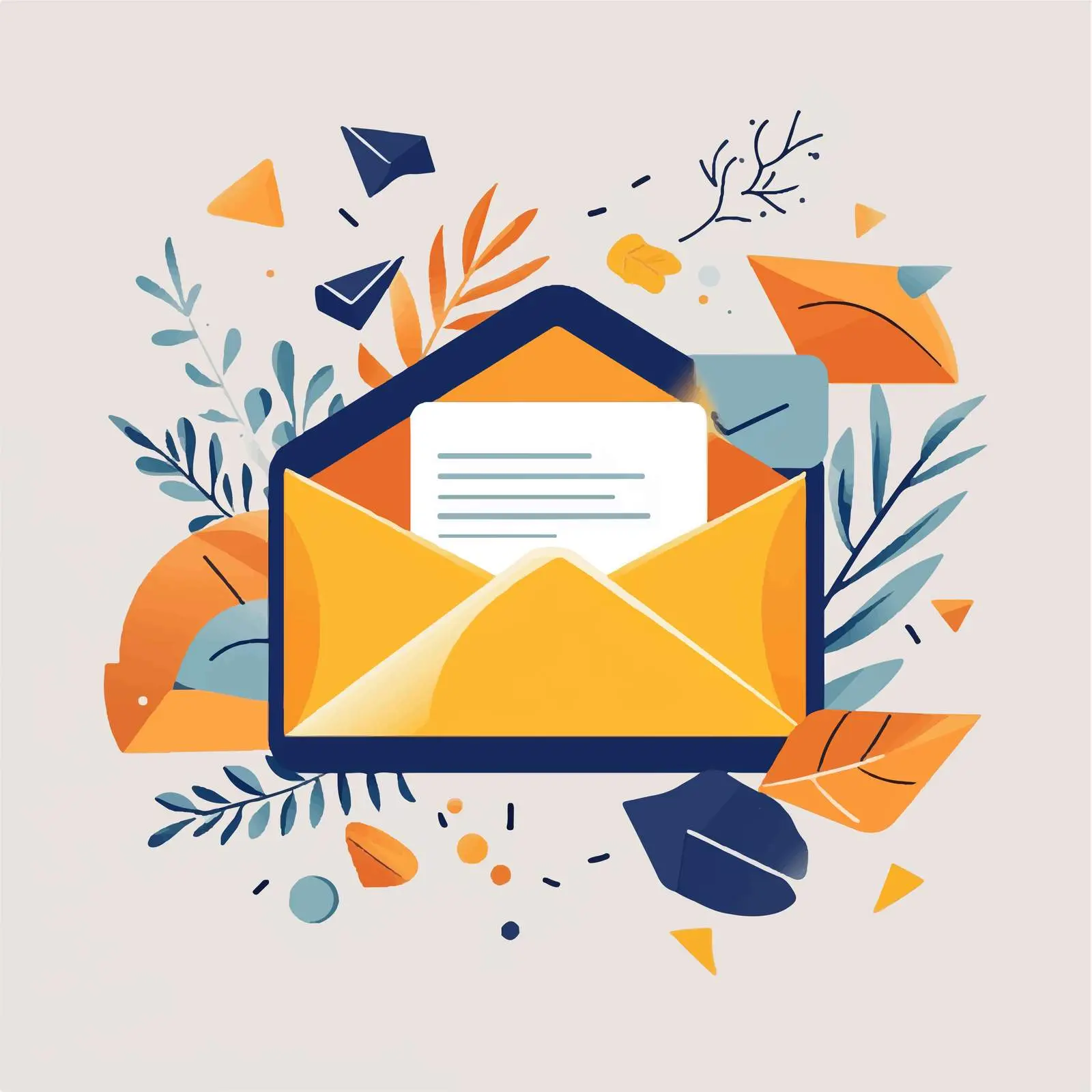 Email Marketing Click Vector Illustration — free download from Dotvec