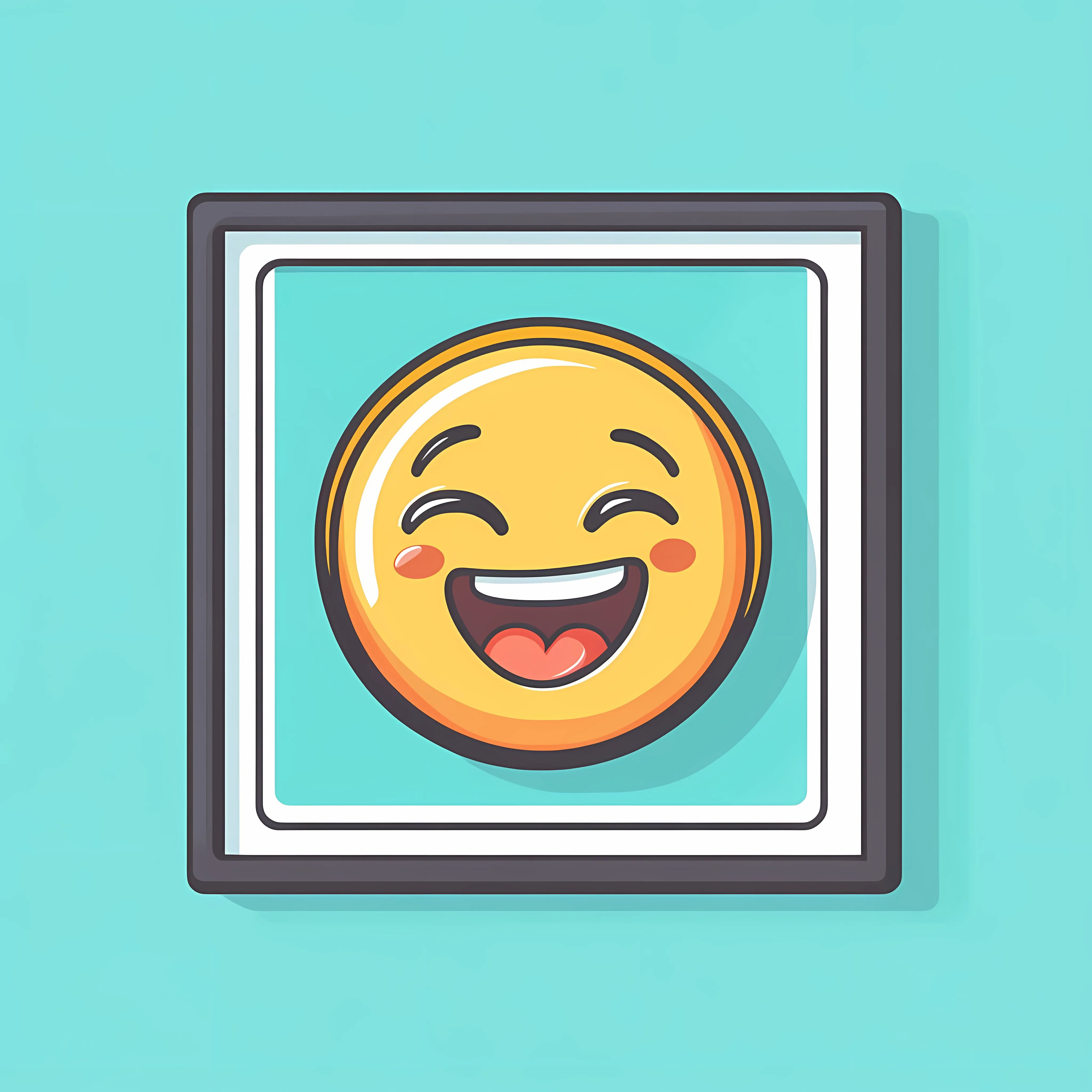 Embarrassed Emoji Flat Vector Illustration — free download from Dotvec