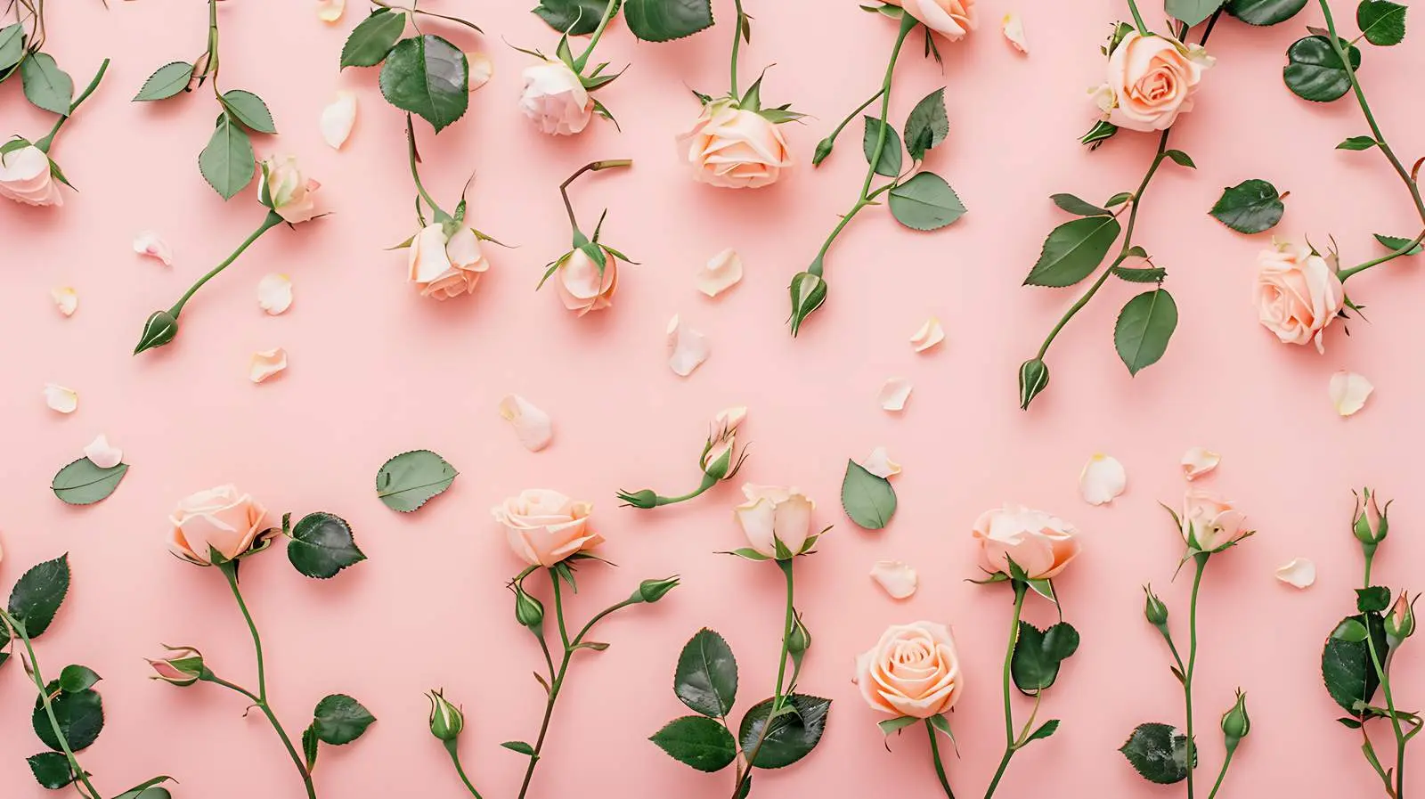 Beige Rose Flower Buds Embroidery Frame – free tit image from Dotvec