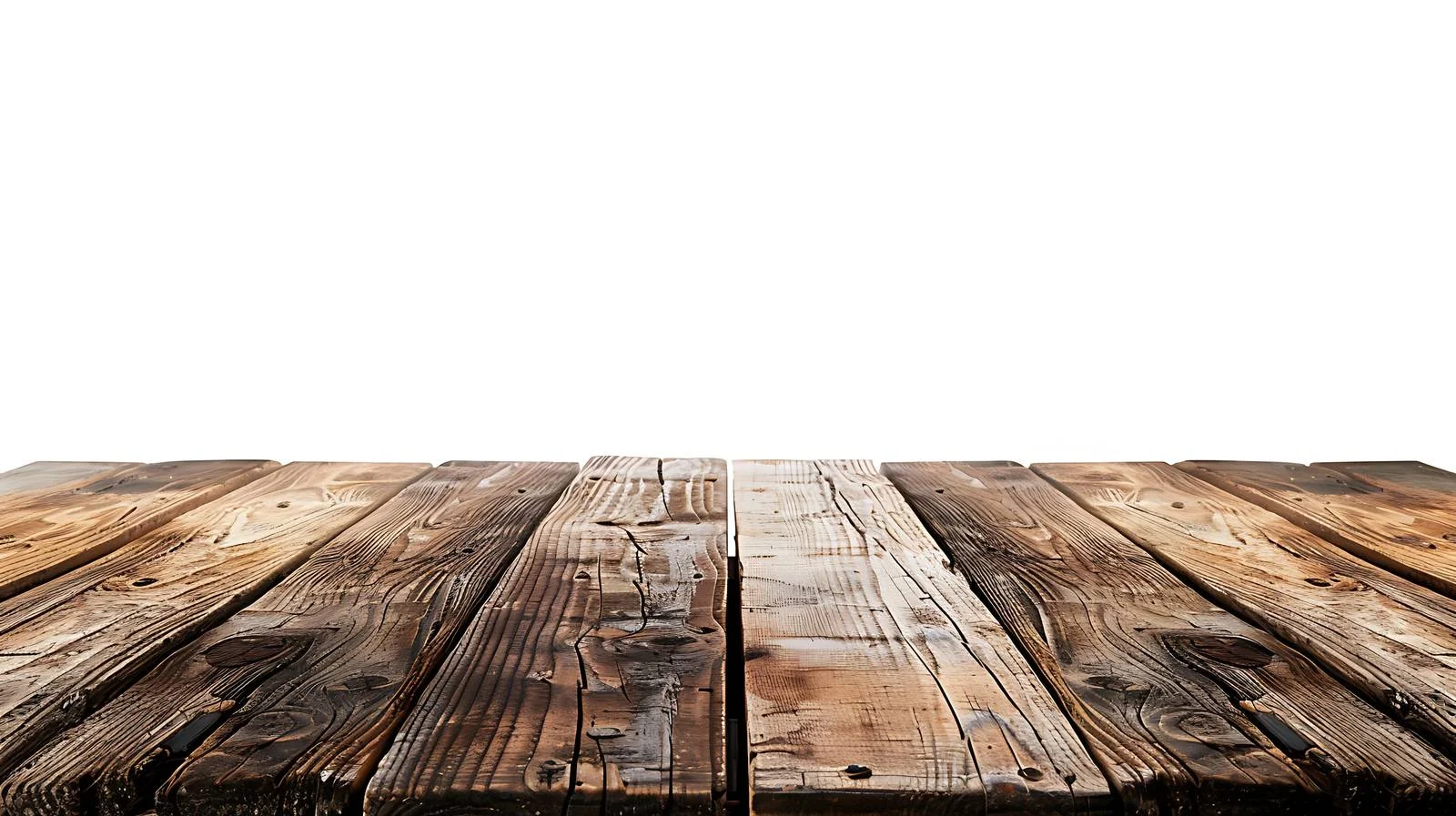 Minimalist Wooden Table on White Background — free download from Dotvec