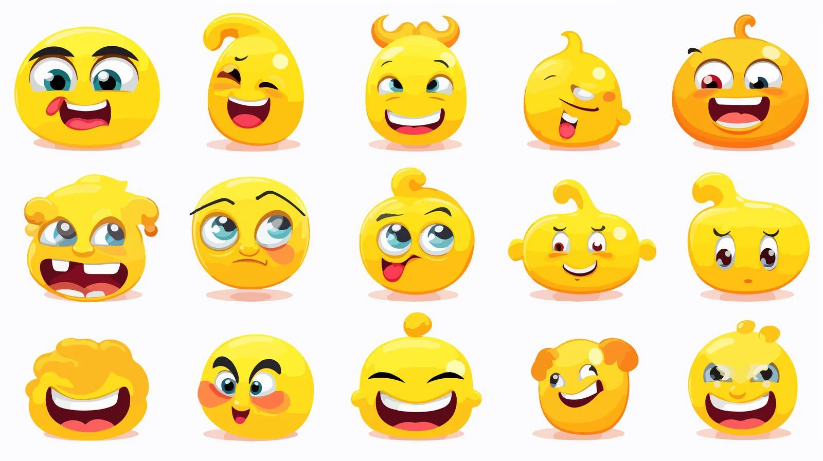 Professional Emoji Set for Designers — free download from Dotvec