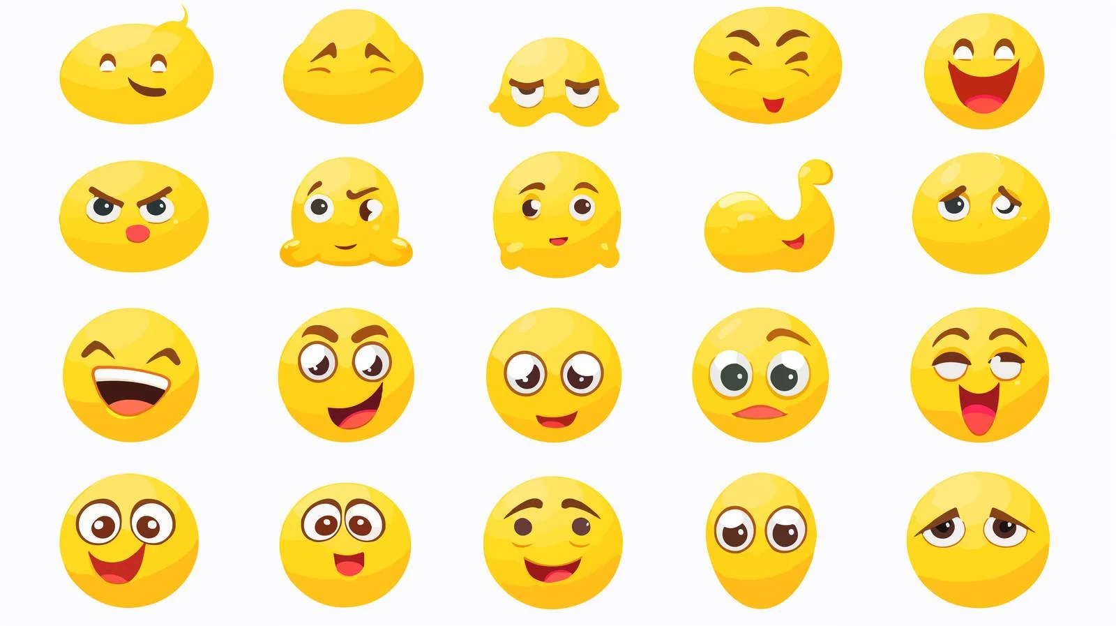Professional Emoji Set — free download from Dotvec