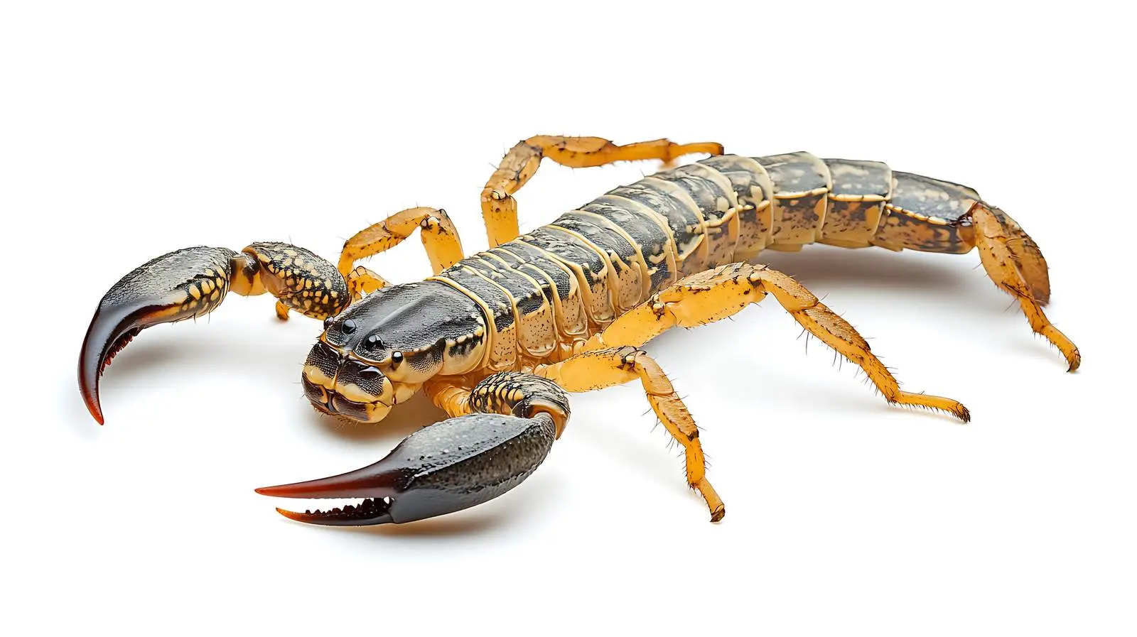 Emperor Scorpion Attacks Pandinus Imperator — free download from Dotvec