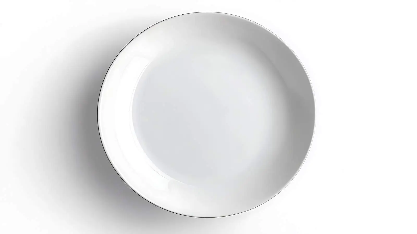 Ceramic Plate on White Background — free download from Dotvec